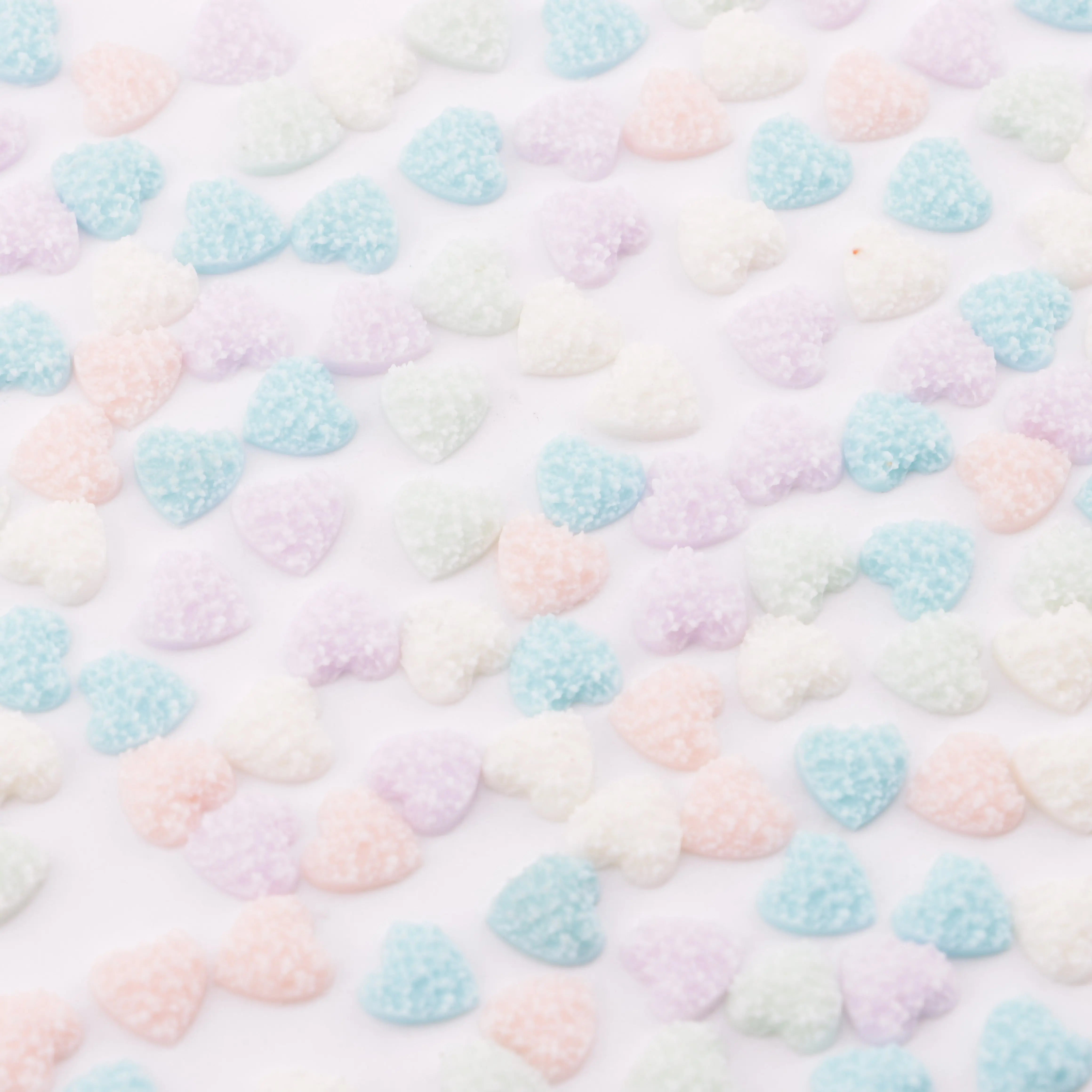 7.5mm Sugar Heart Charms Zoe's DIY Shop