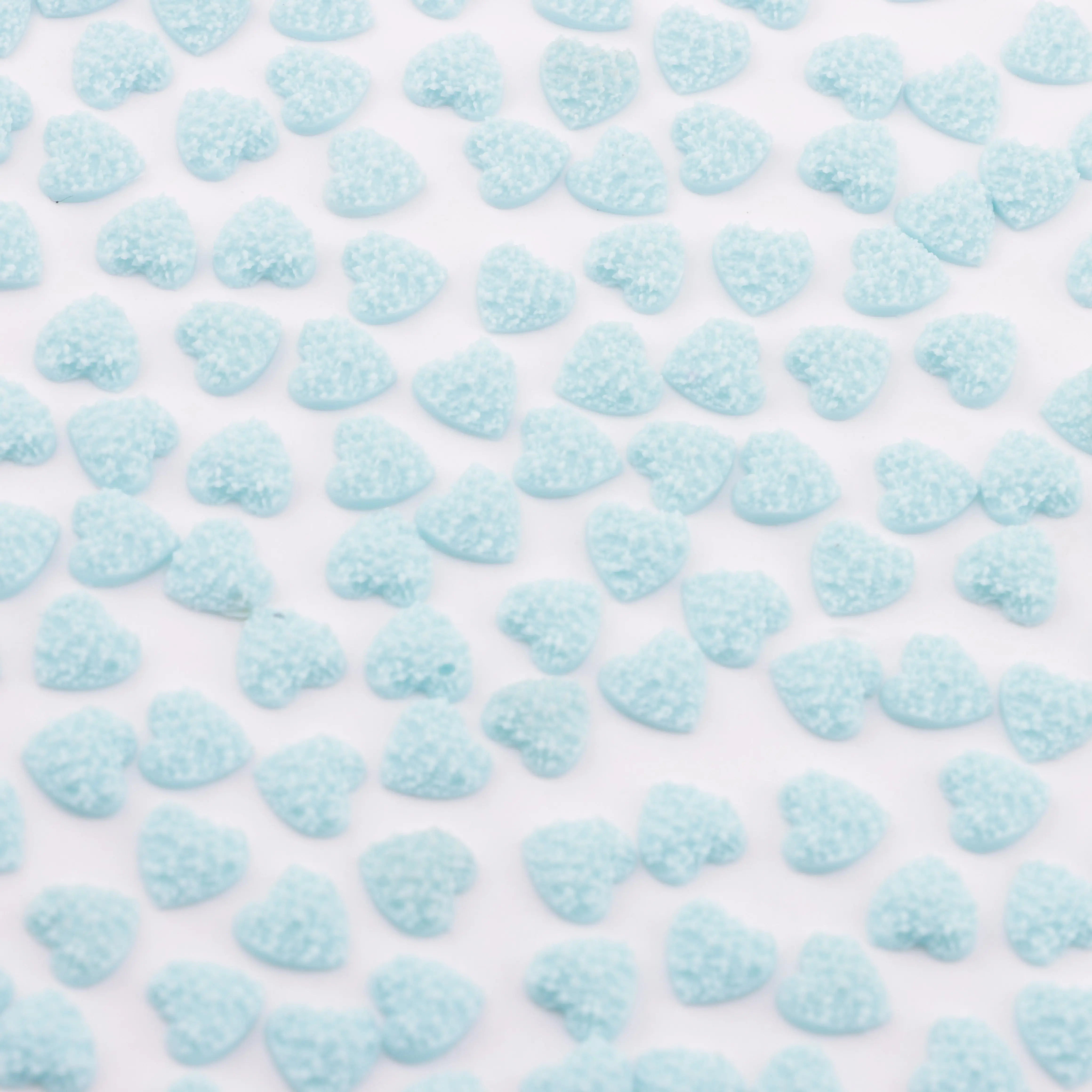 FS5995-7.5mm Sugar Heart Charms - Zoe DIY Wholesale