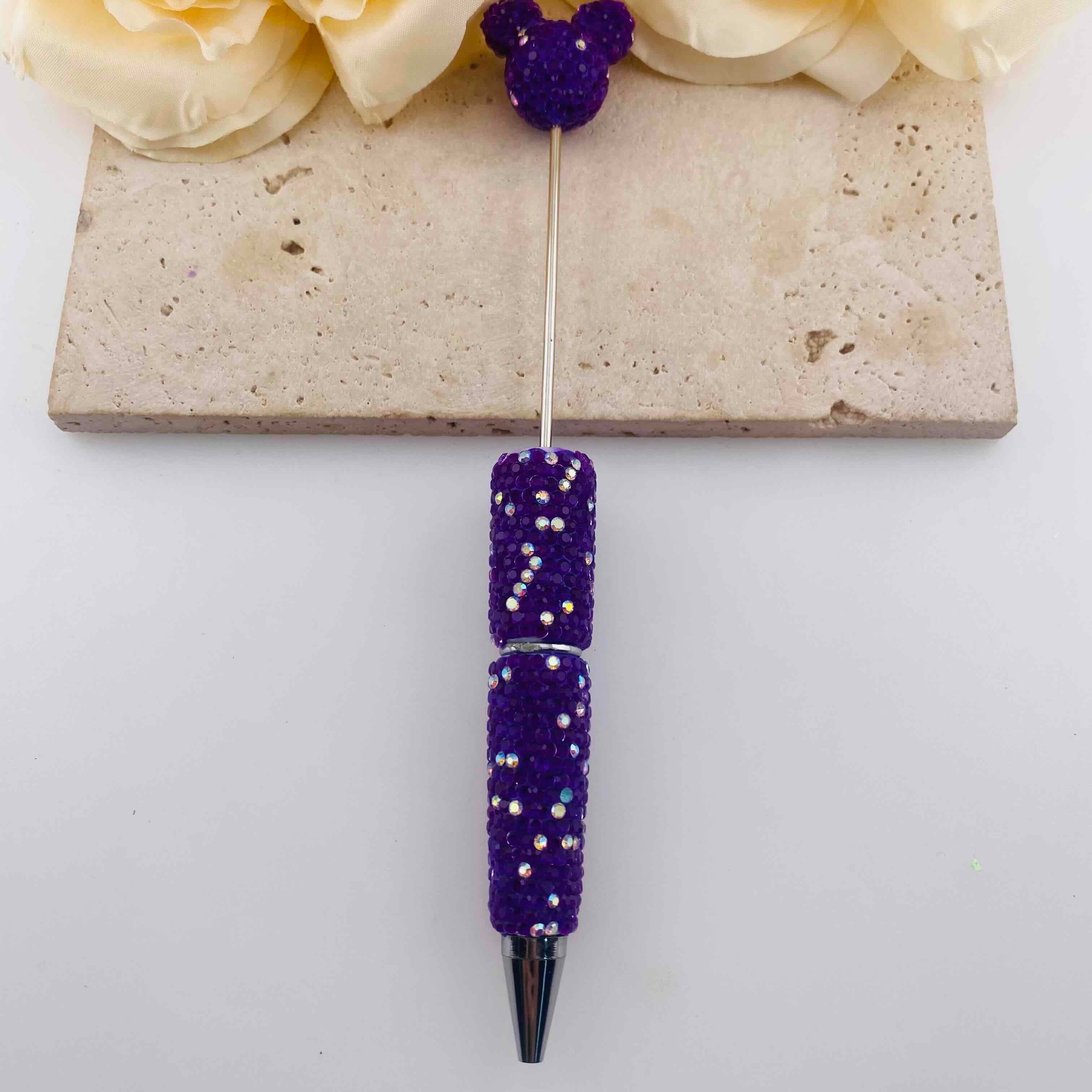 FS20075-Rhinestone Mickey Beadable Pens