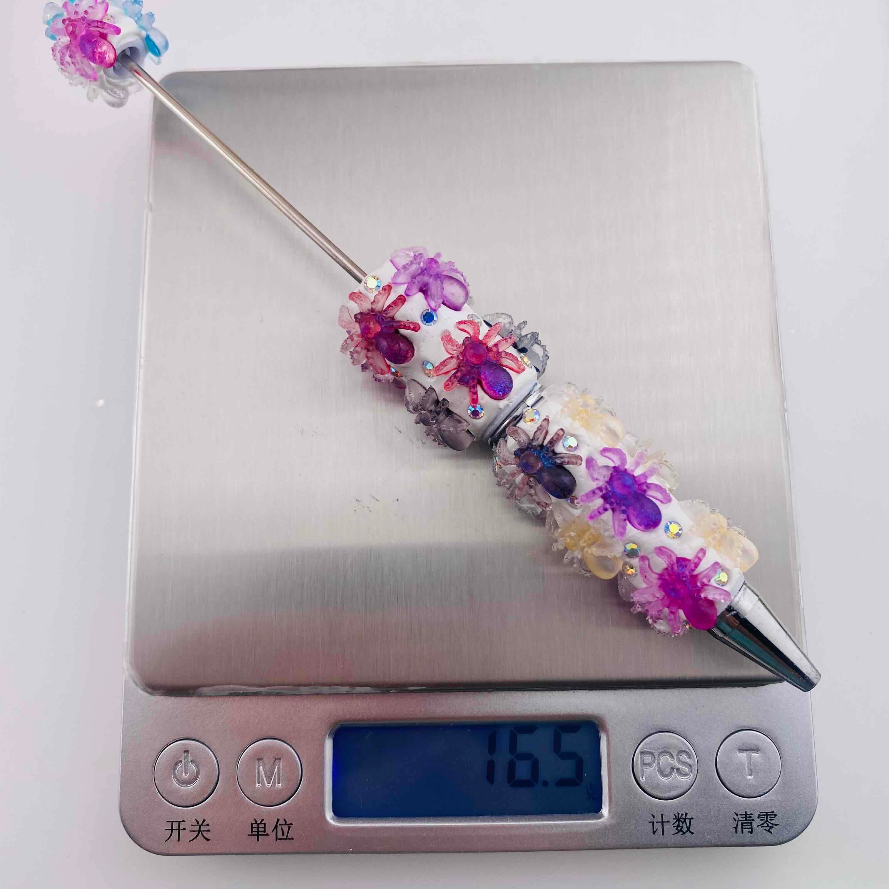 FS19804-Colorful Spider Beaded Pens