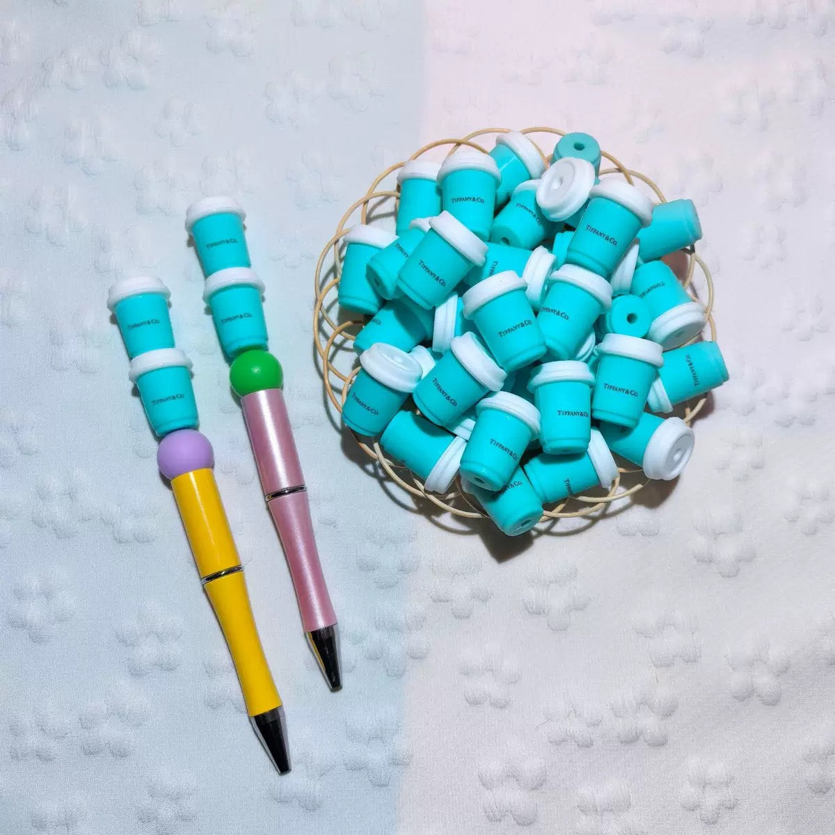 FS5086-Tiffany Silicone Focal Beads