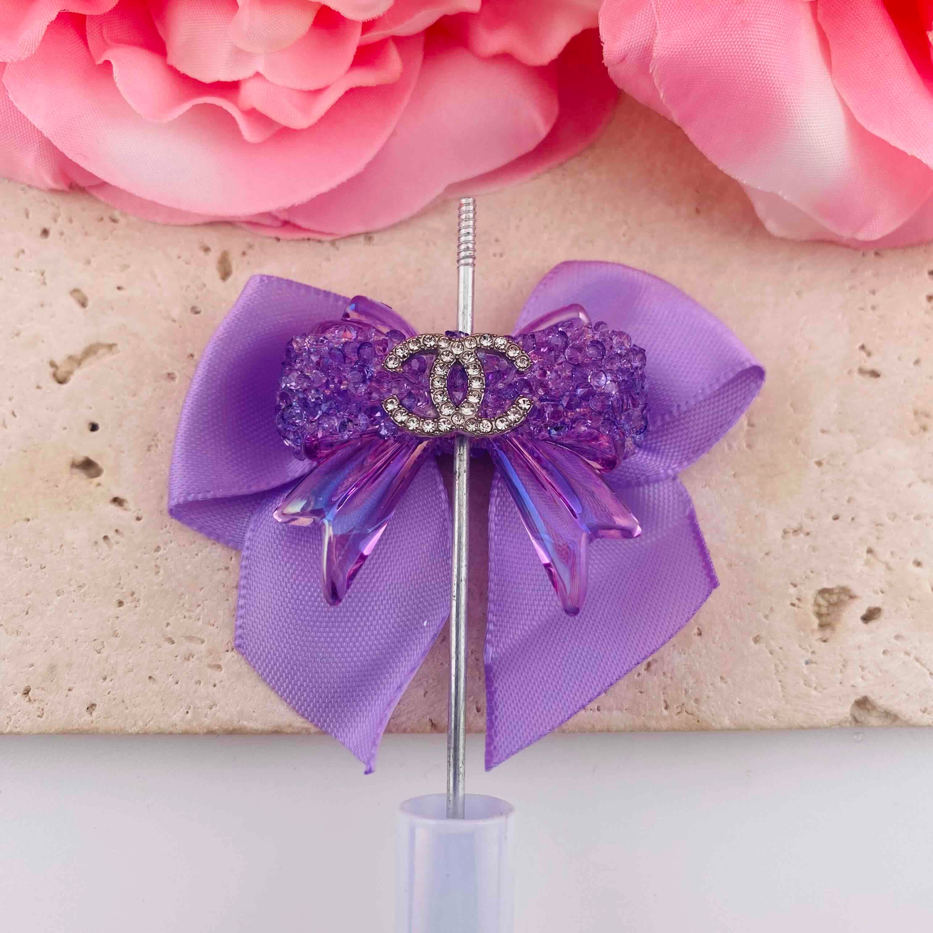 PP19784-About 32*37mm Rhinestone Bow Beads