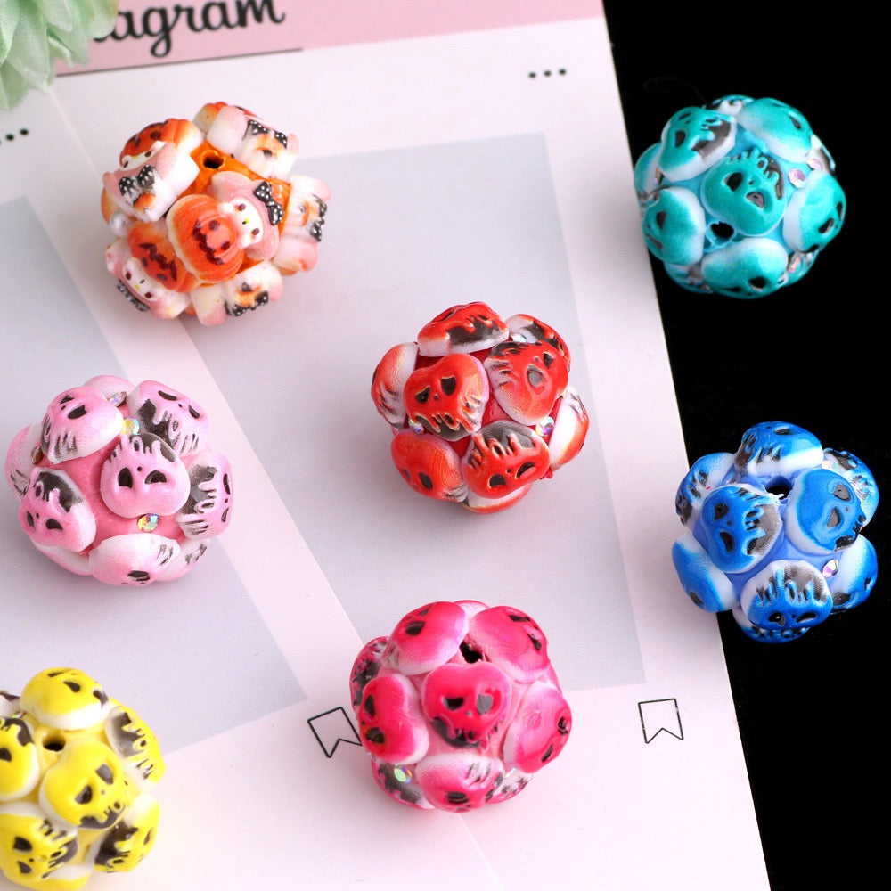 FS20018-Halloween Clay Beads