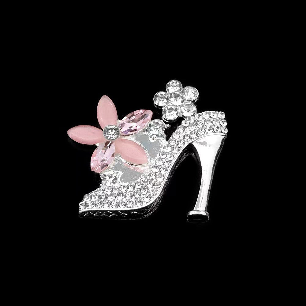 FS4444-43*47mm High - heeled Shoes Alloy Charms, Alloy Charms