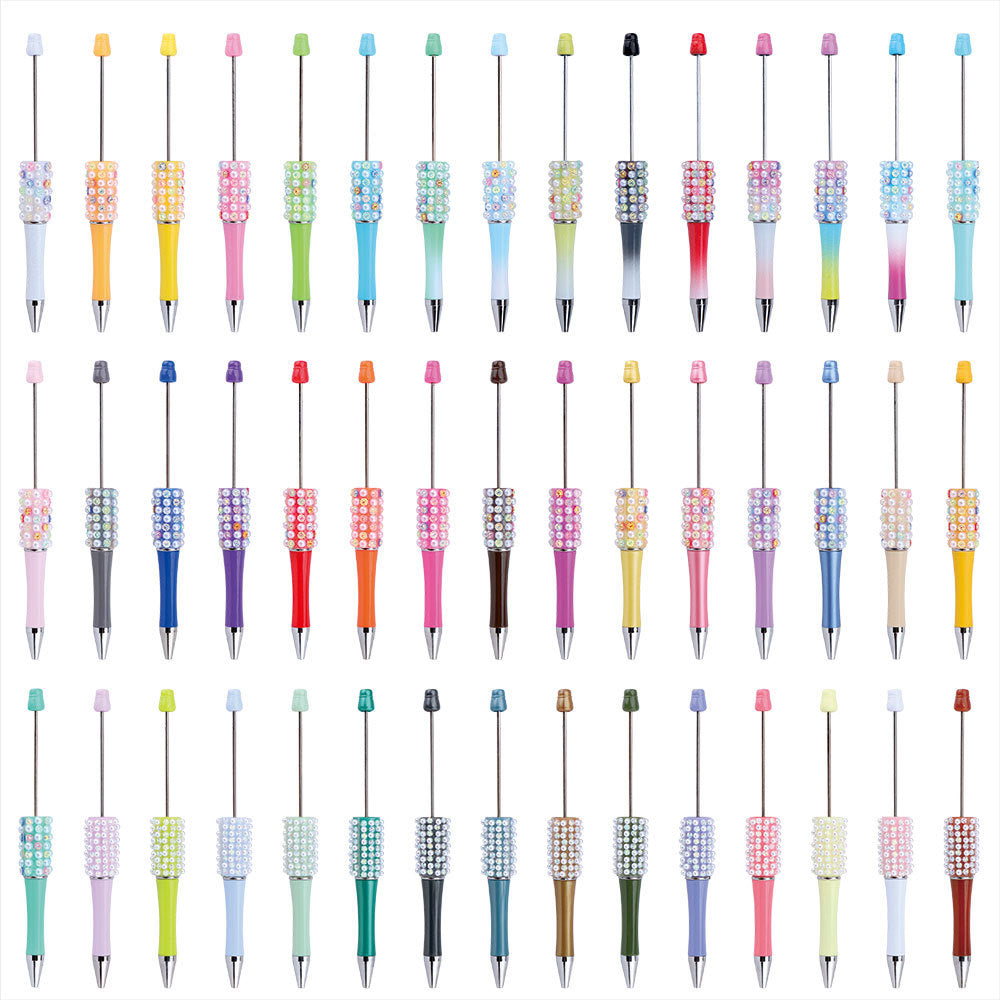 FS2741-5 Pieces Colorful Pearl Fancy Beadable Pens