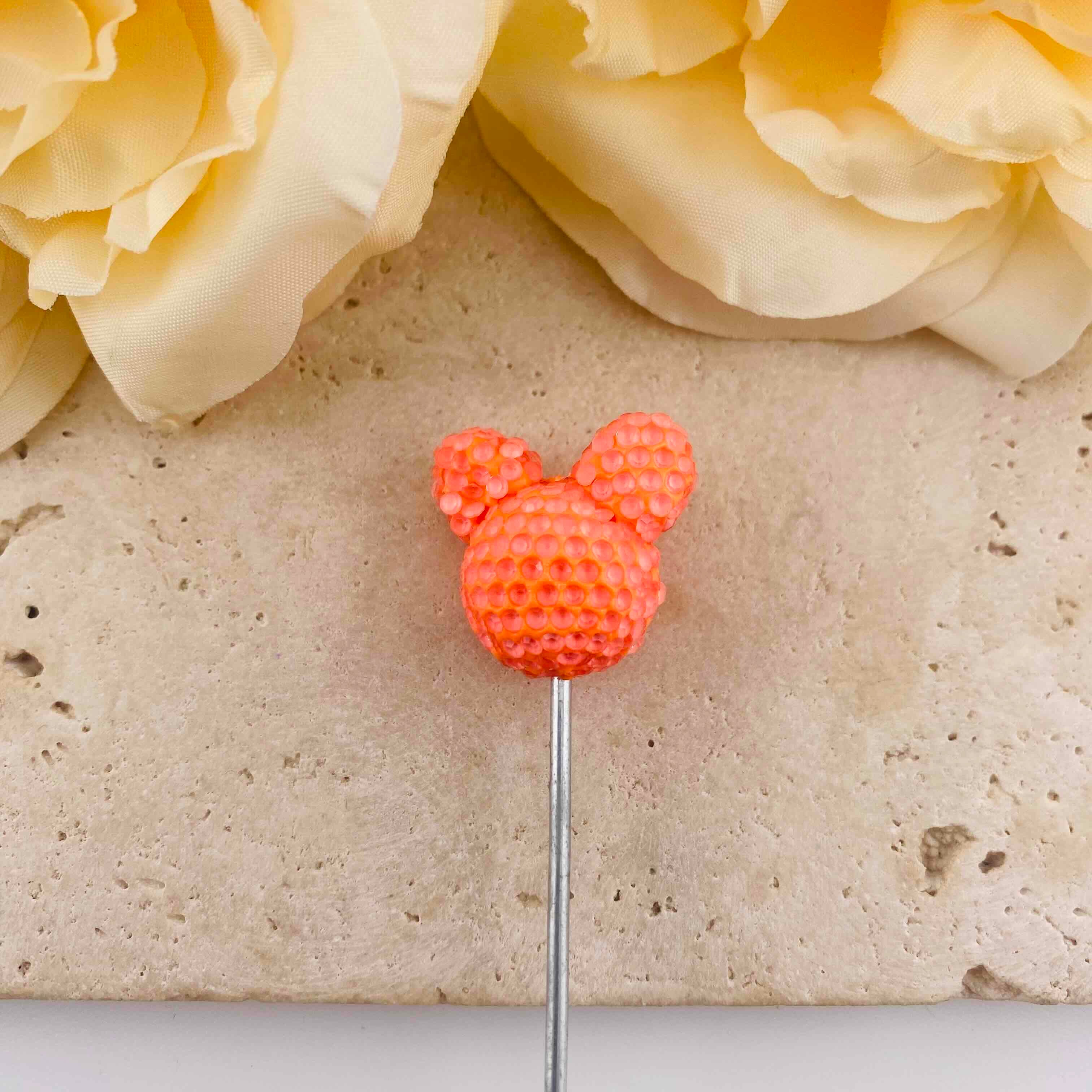 FS20074-About 22*25mm Mickey Head Clay Beads