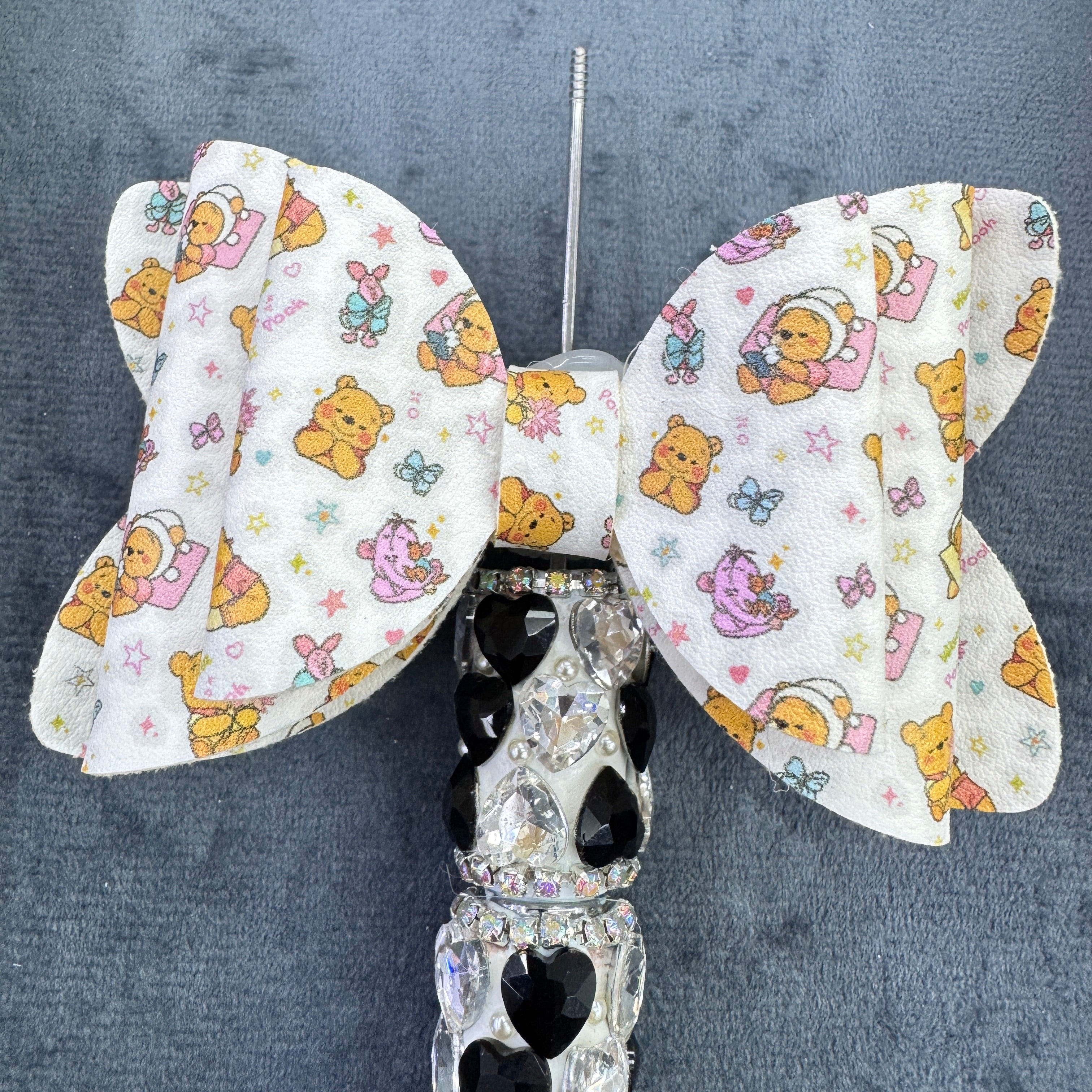 Fairy Tale Cartoon Theme Sugar Double Layer Tail Bow Beads,For Pen Toppers,Random Mix