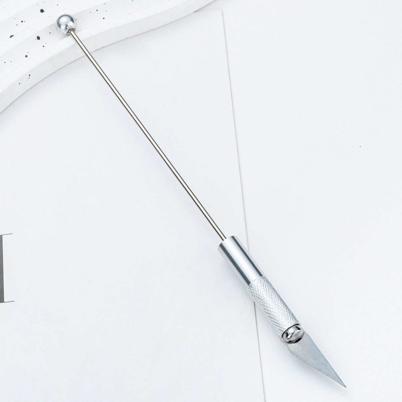 DIY Beadable Metal Multi-functional Engraving Cutting Tool in Solid Color
