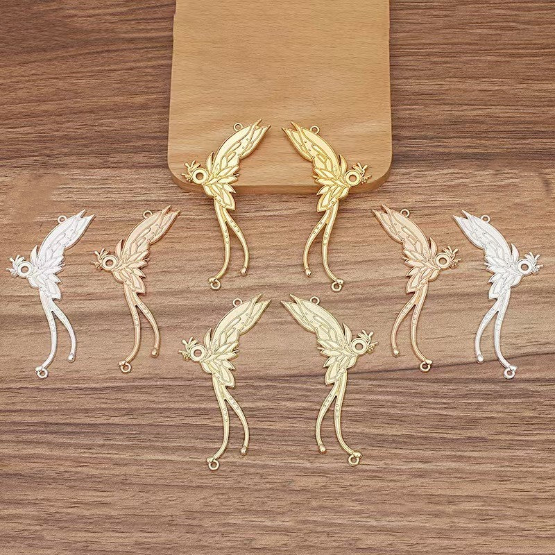 FS5200- Left 5+Right 5 Wings Metal Charms