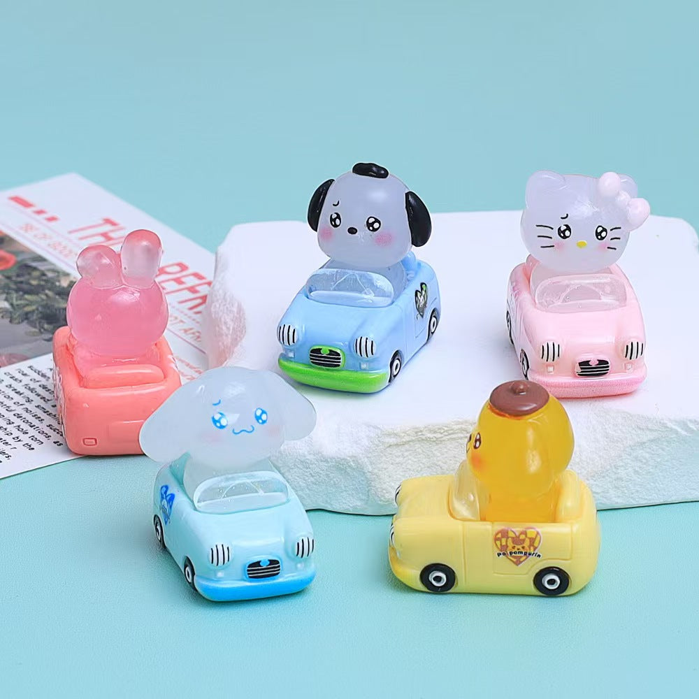 FS5277- 10 PCS/Set SRO Glowing Car Charms, Style A
