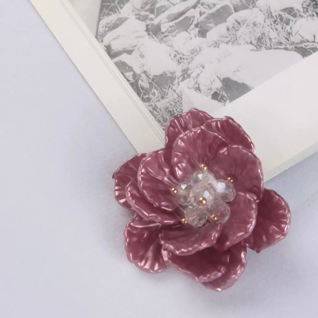 FS1004- 47MM Mixed Color Handmade  Flower For Making Fancy Beads Zoe's DIY Shop