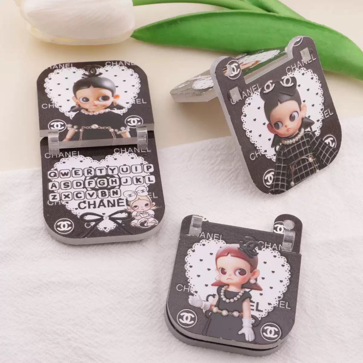 FS6426-Approximately 60×47mm CC Mobile Phone Acrylic Pendant