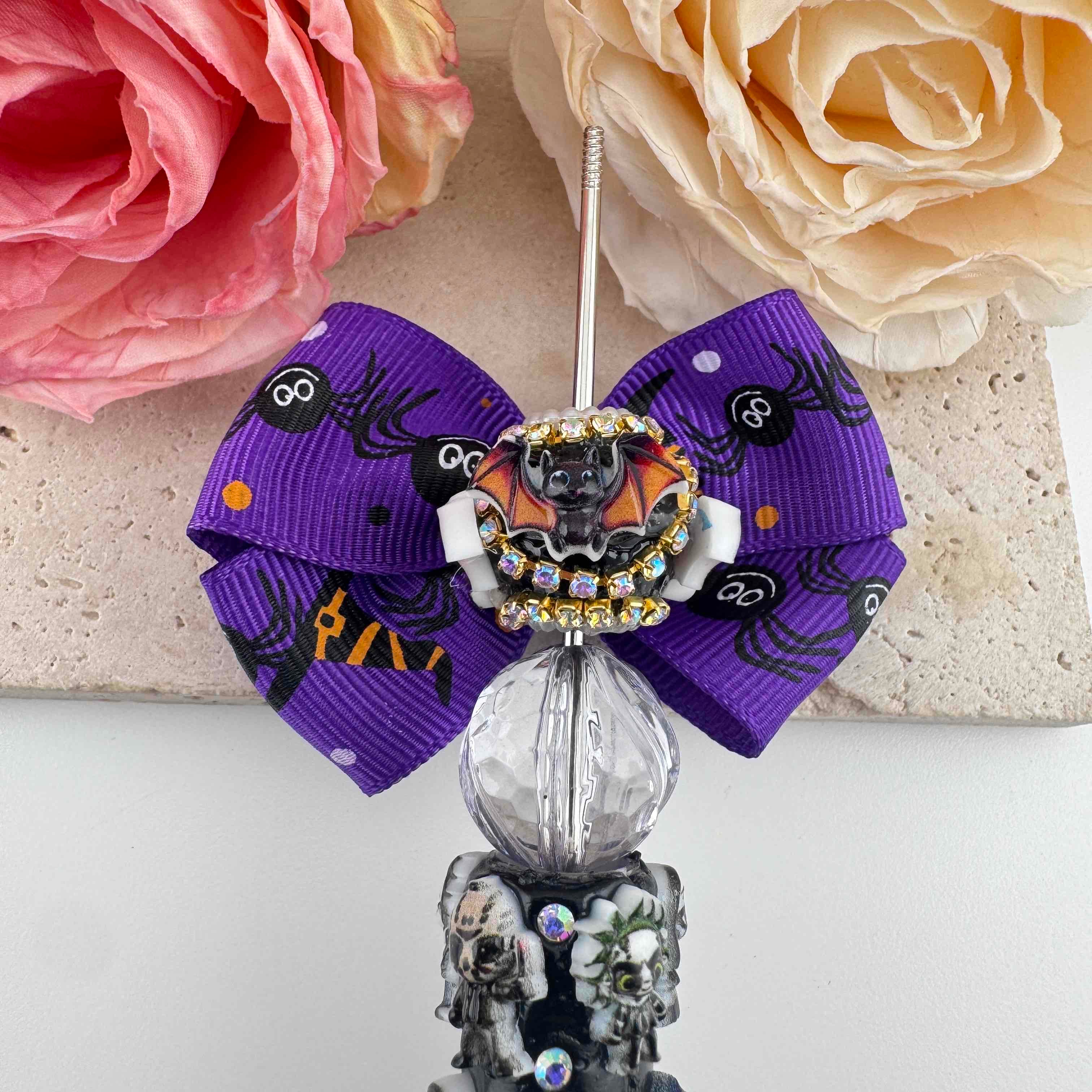 FS19440-Halloween Bow Beads