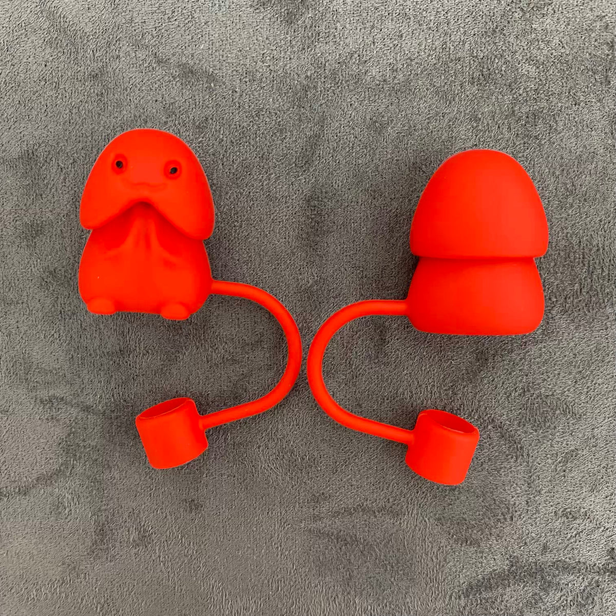Men's Body Part Straw Topper