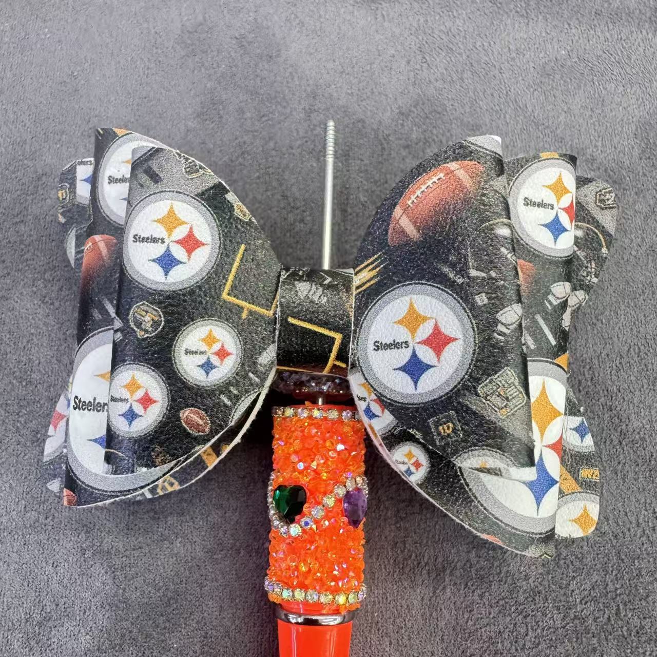 Sport Team Sugar Bow Beads As Picture Shows