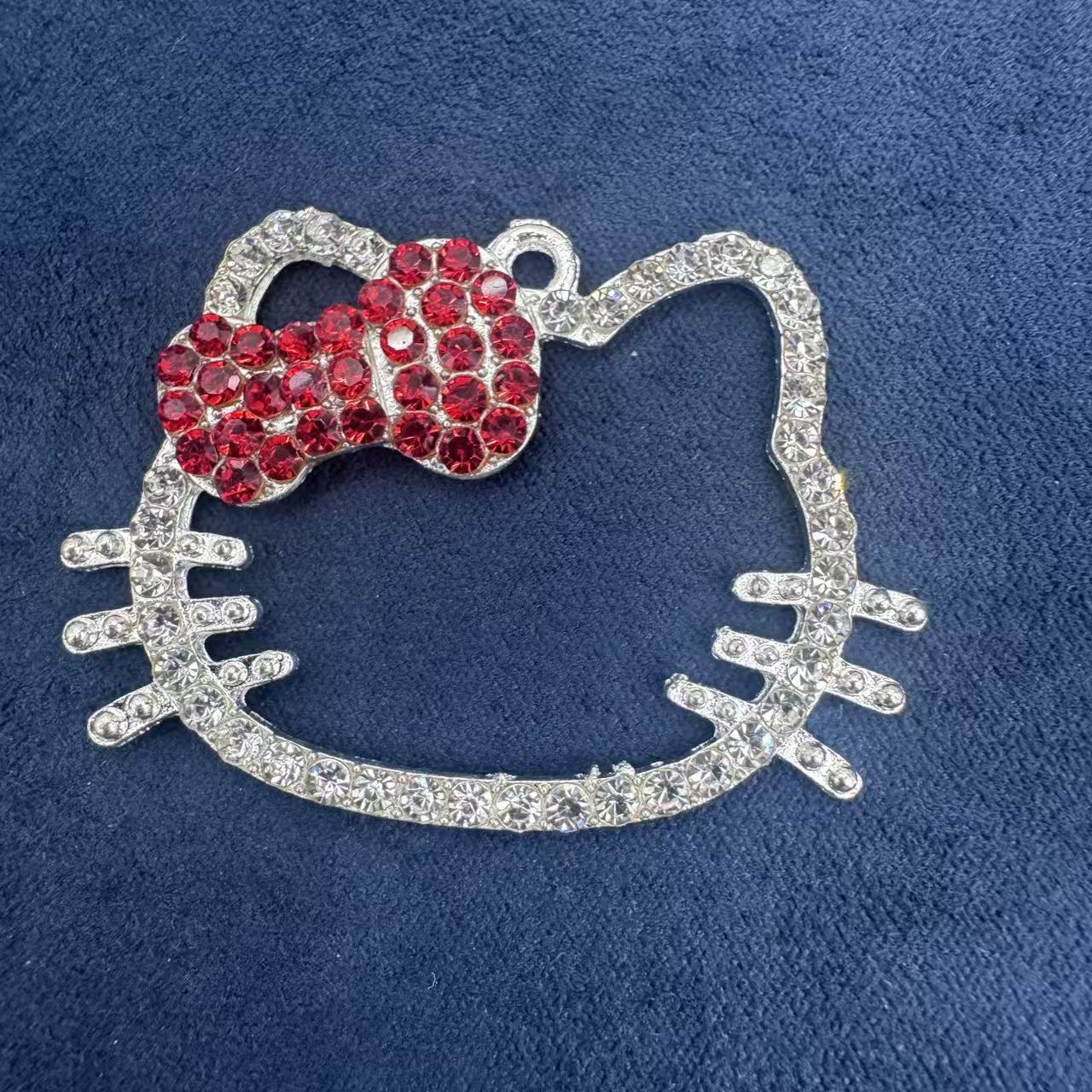 HK Rhinestone Metal Charms For Making Fancy Beads