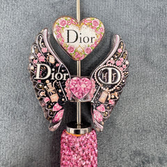 Brand Heart‑Wings Acrylic Beads As Picture Shows