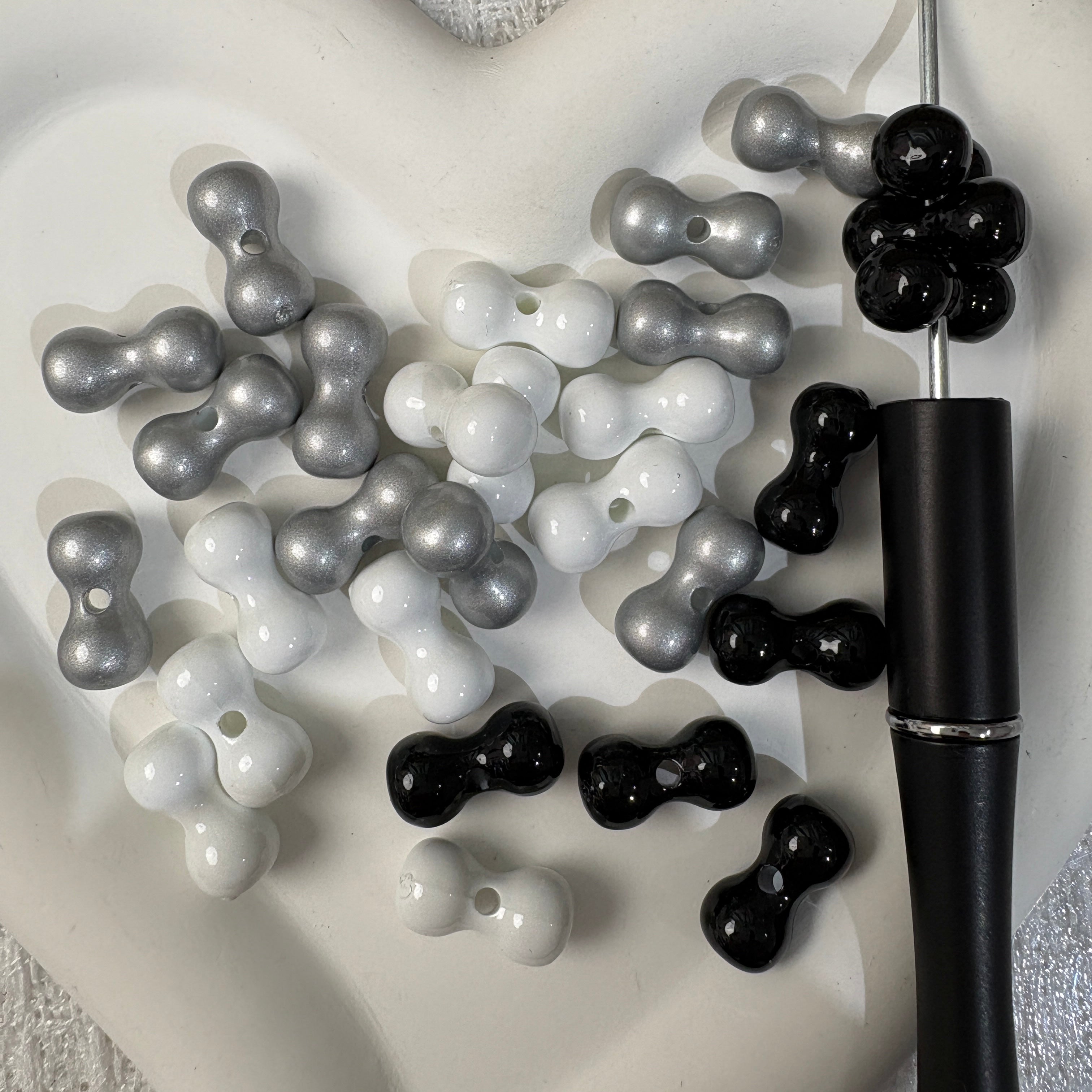 FS2486- 18*5mm Bone Beads Fit For Pens