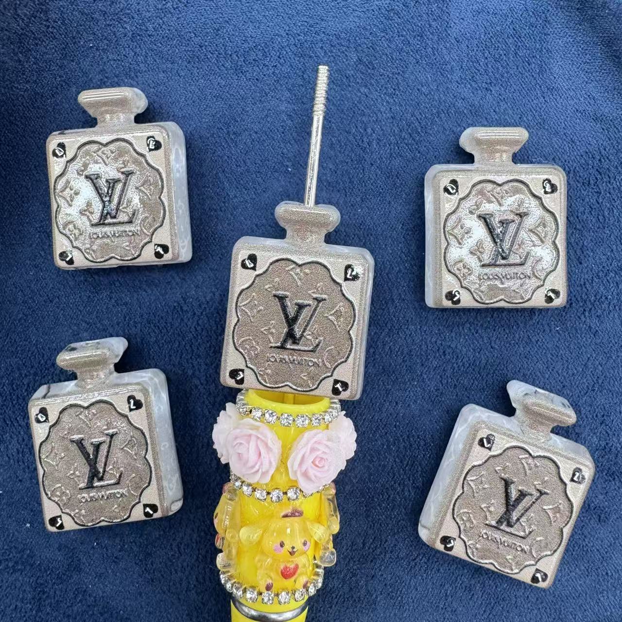 Perfume Bottle Acrylic Beads