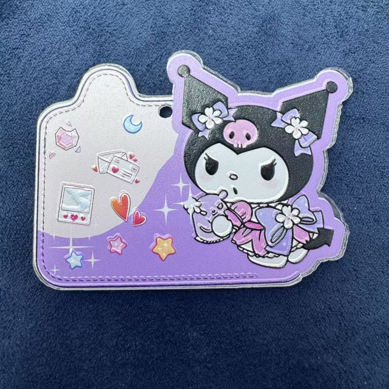 Printed Acrylic Charms Pedant For Making Keychain
