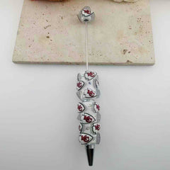 FS19849-Kansas City Chiefs Team Clay Beaded Pens