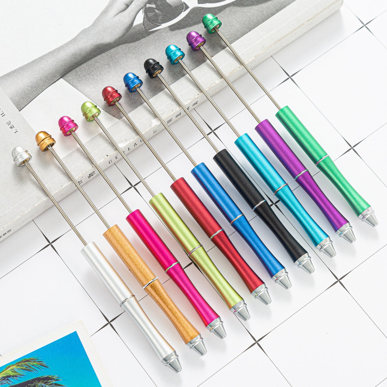 FS6614-Metal Beadable Pens Zoe's DIY Shop