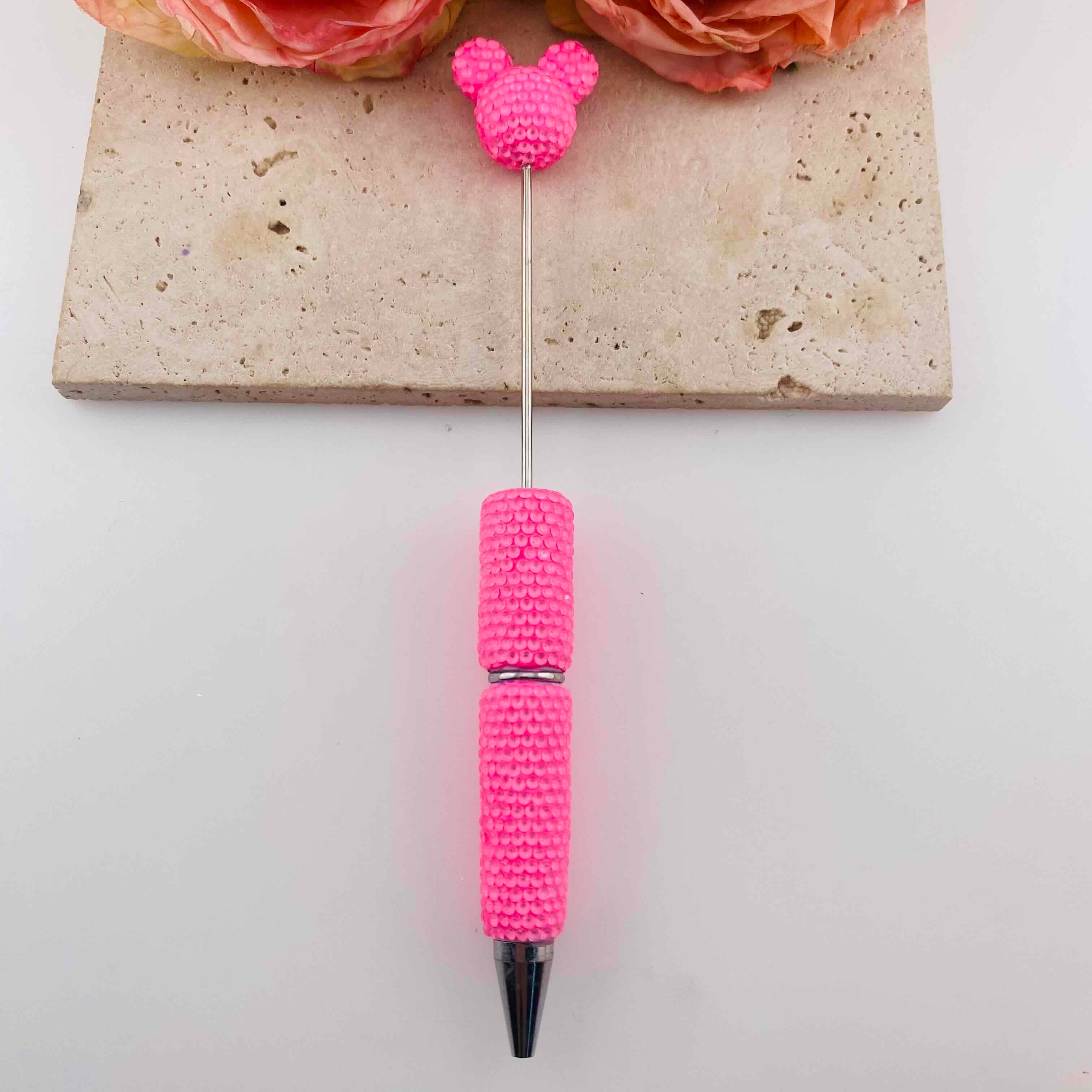 FS19782-Fluorescent Mickey Rhinestone Pens
