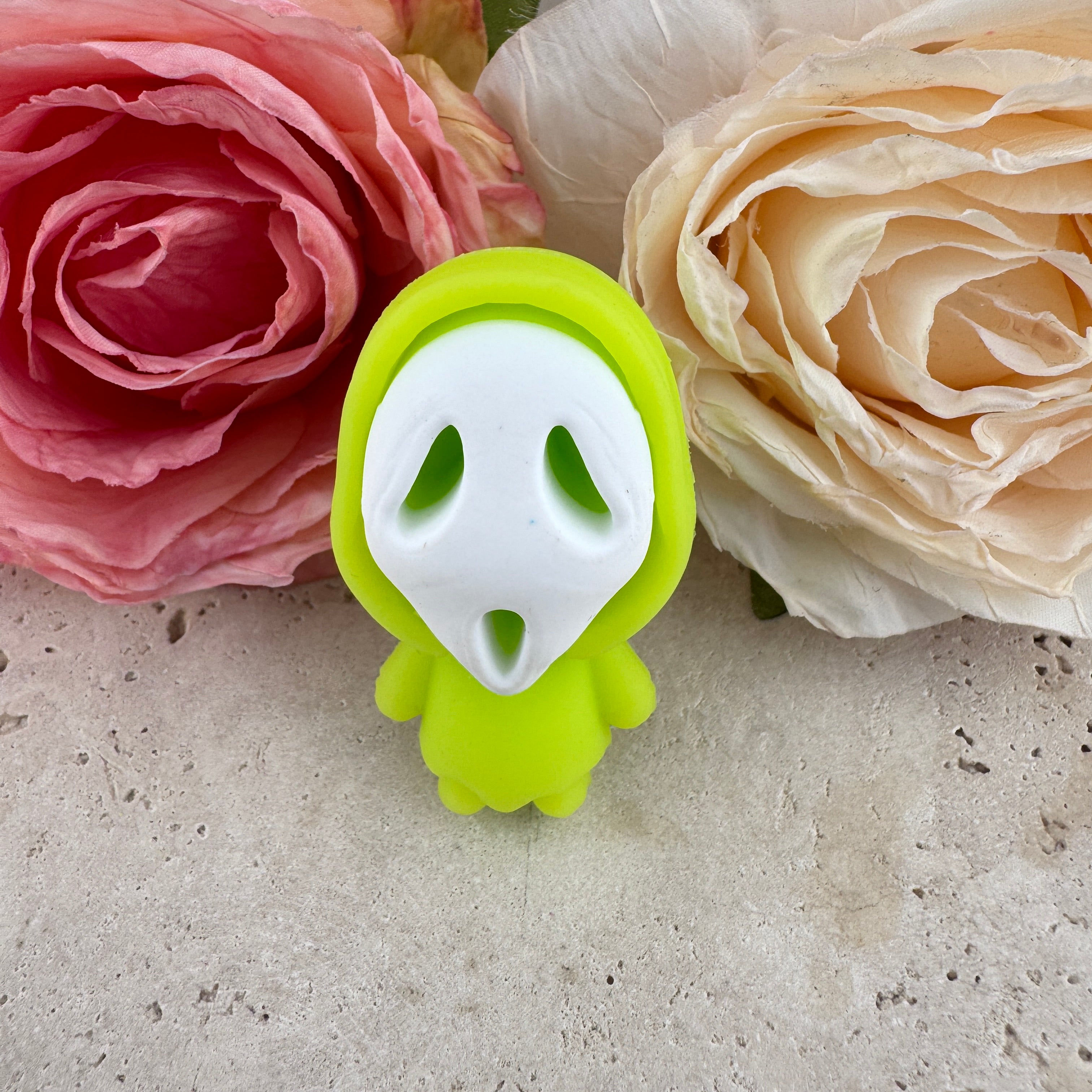 FS19437-Halloween Ghost Silicone Topper