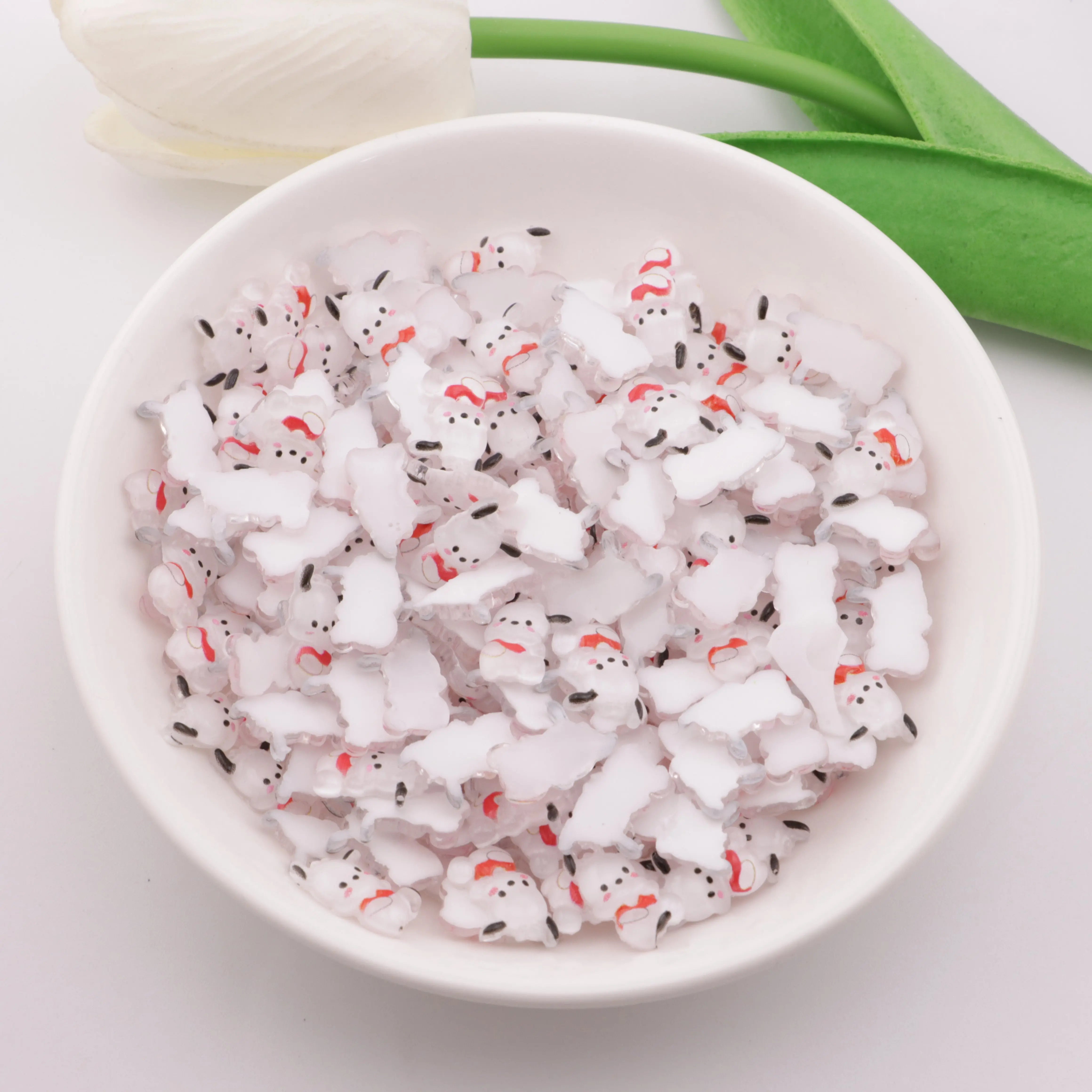 FS5586-8*12mm Pc Dogs Charms Pacchy Dog Patches - Zoe DIY Wholesale