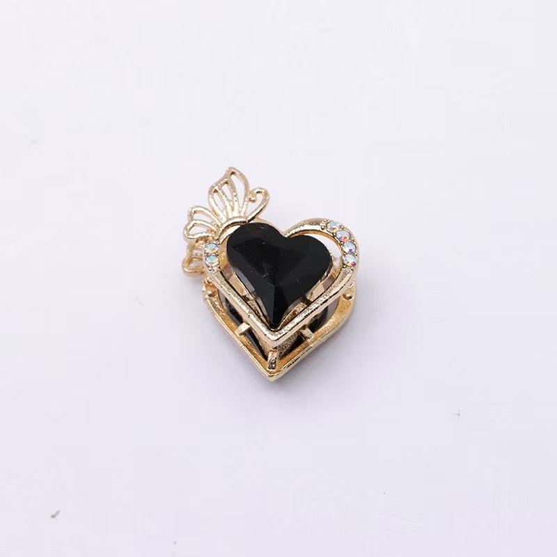 Heart Butterfly Heavy-Duty Beads Straight Hole Beading Accessories Findings DIY Beaded Pen