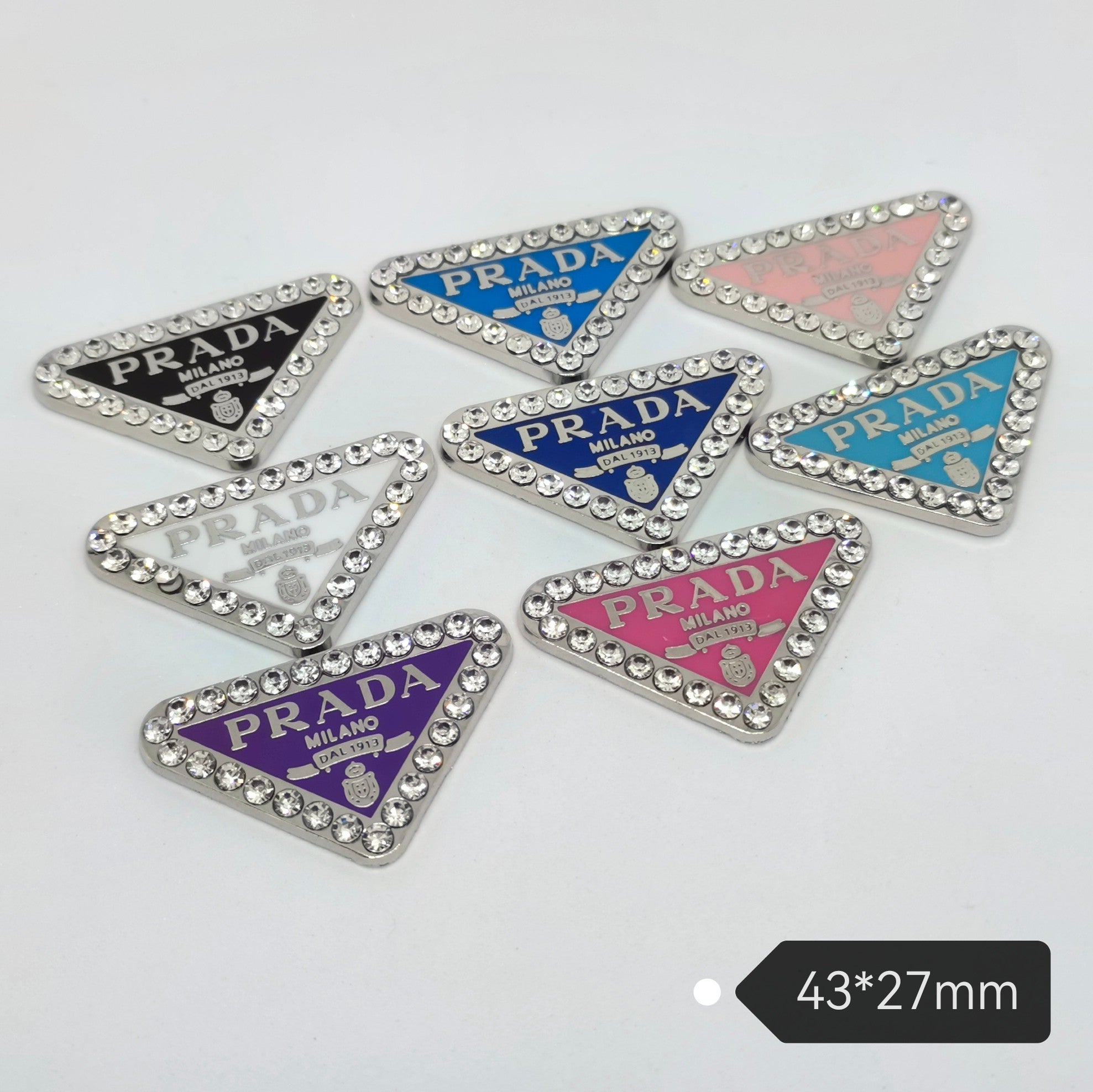 FS2981-About 43×27mm Metal Patch As Picture Shows