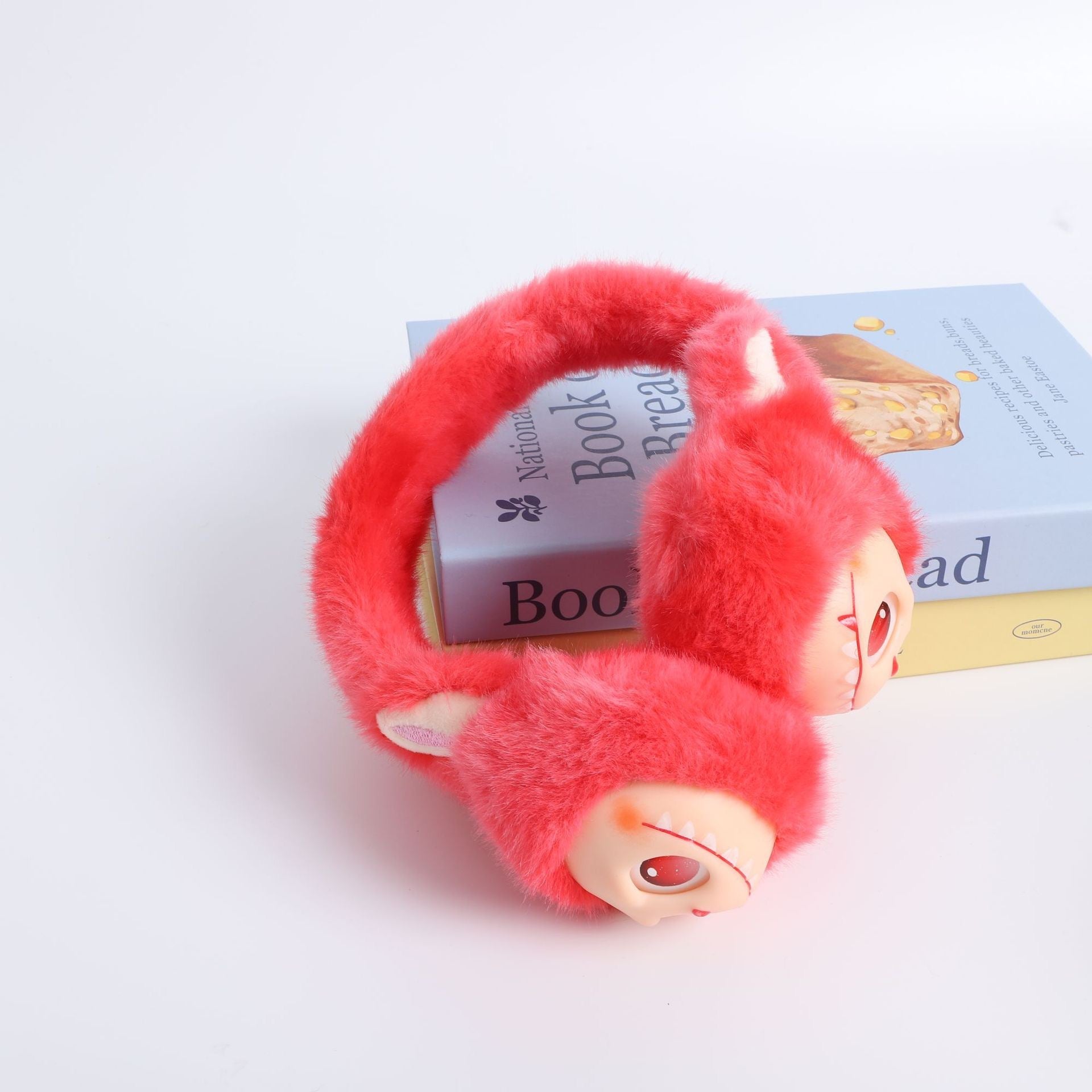 FS6693-Labubu 3.0 Fluffy Ear Warmer Zoe's DIY Shop