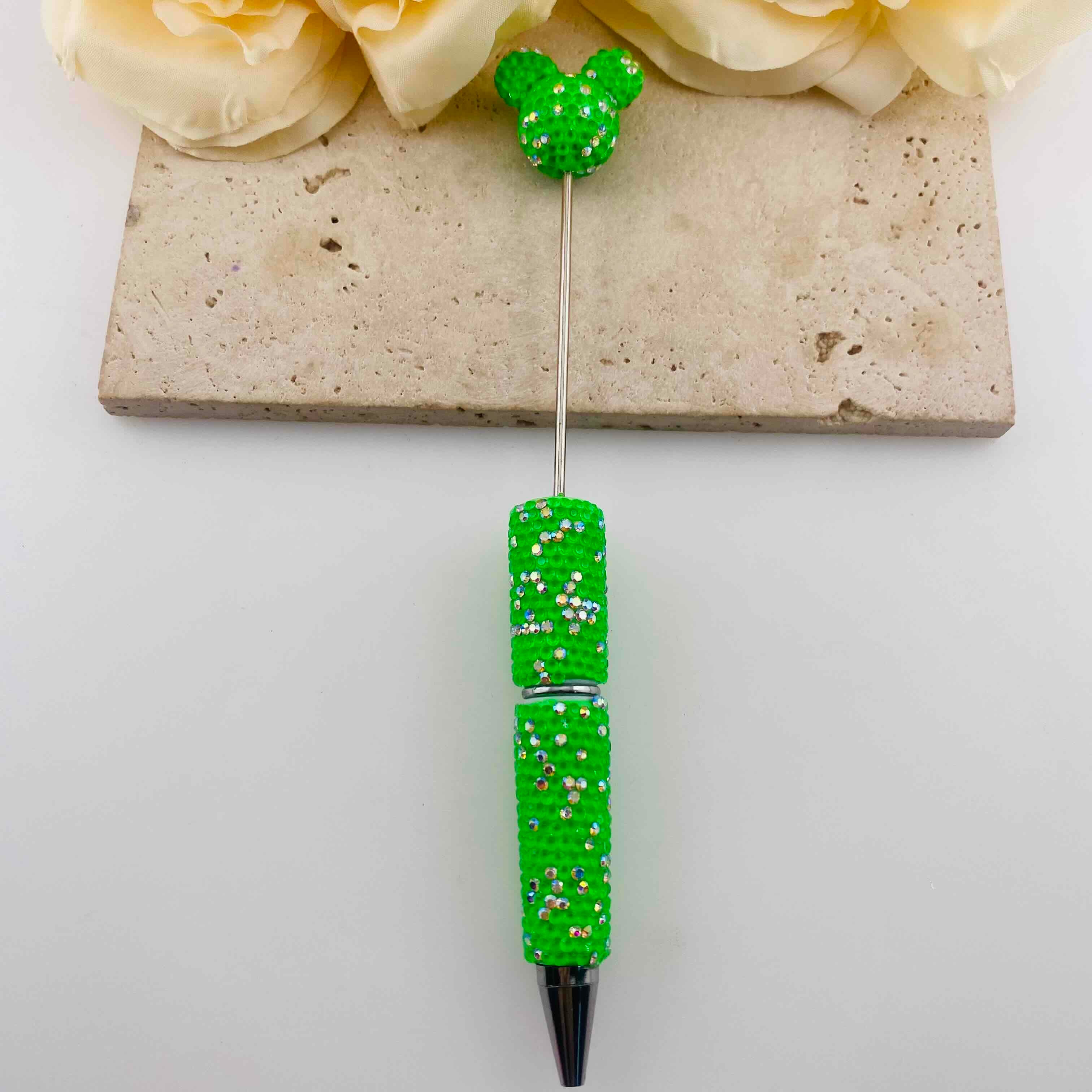 FS20075-Rhinestone Mickey Beadable Pens