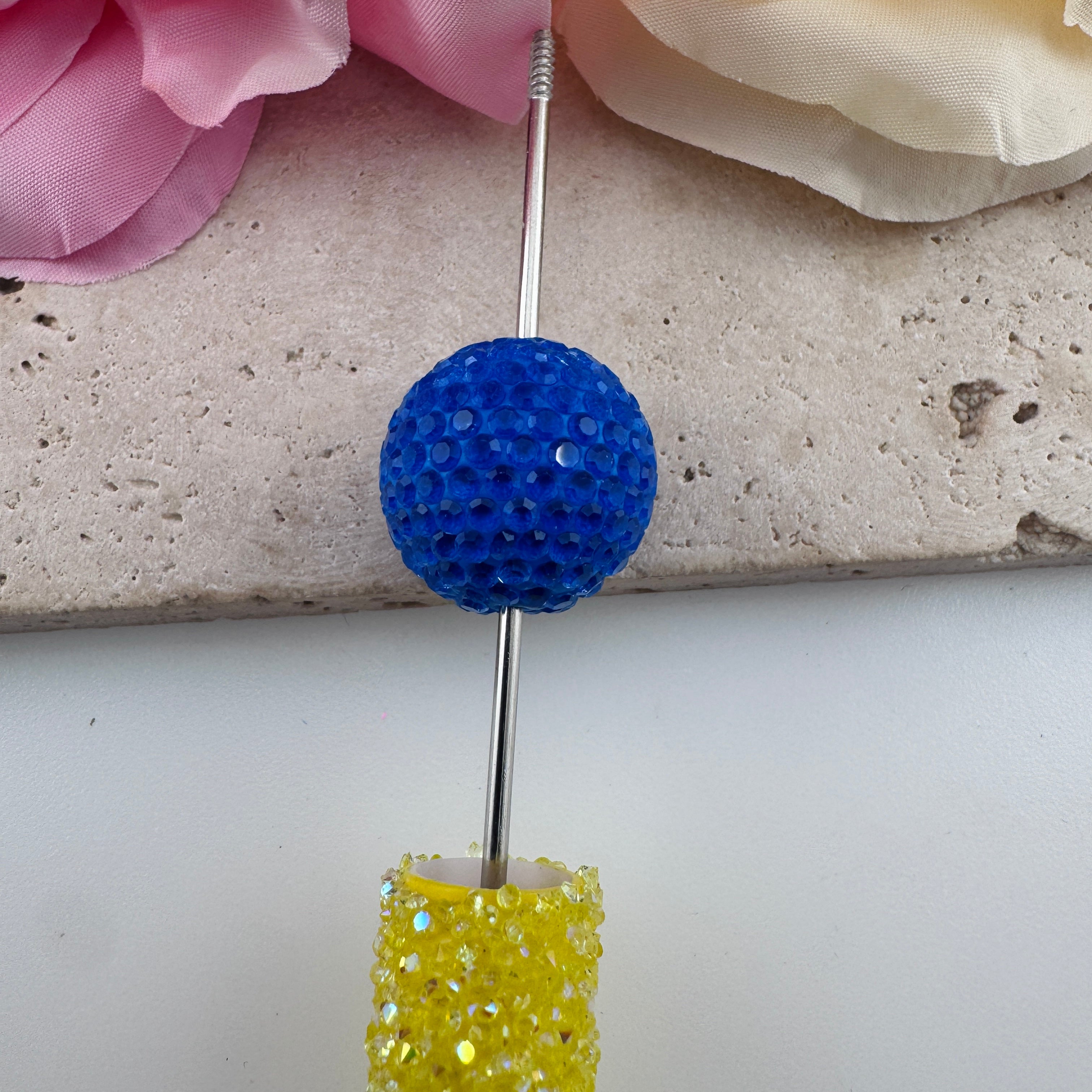 FS20015-About 20mm Mixed Neon Color Beads