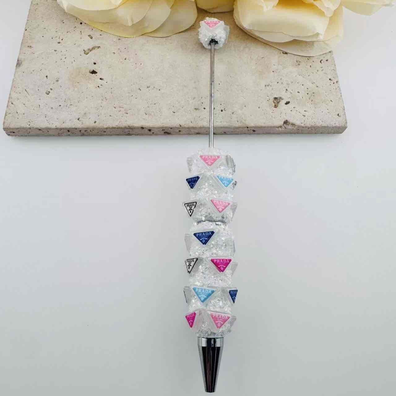 PP1997-Colorful PRADA Fancy Beadable Pens