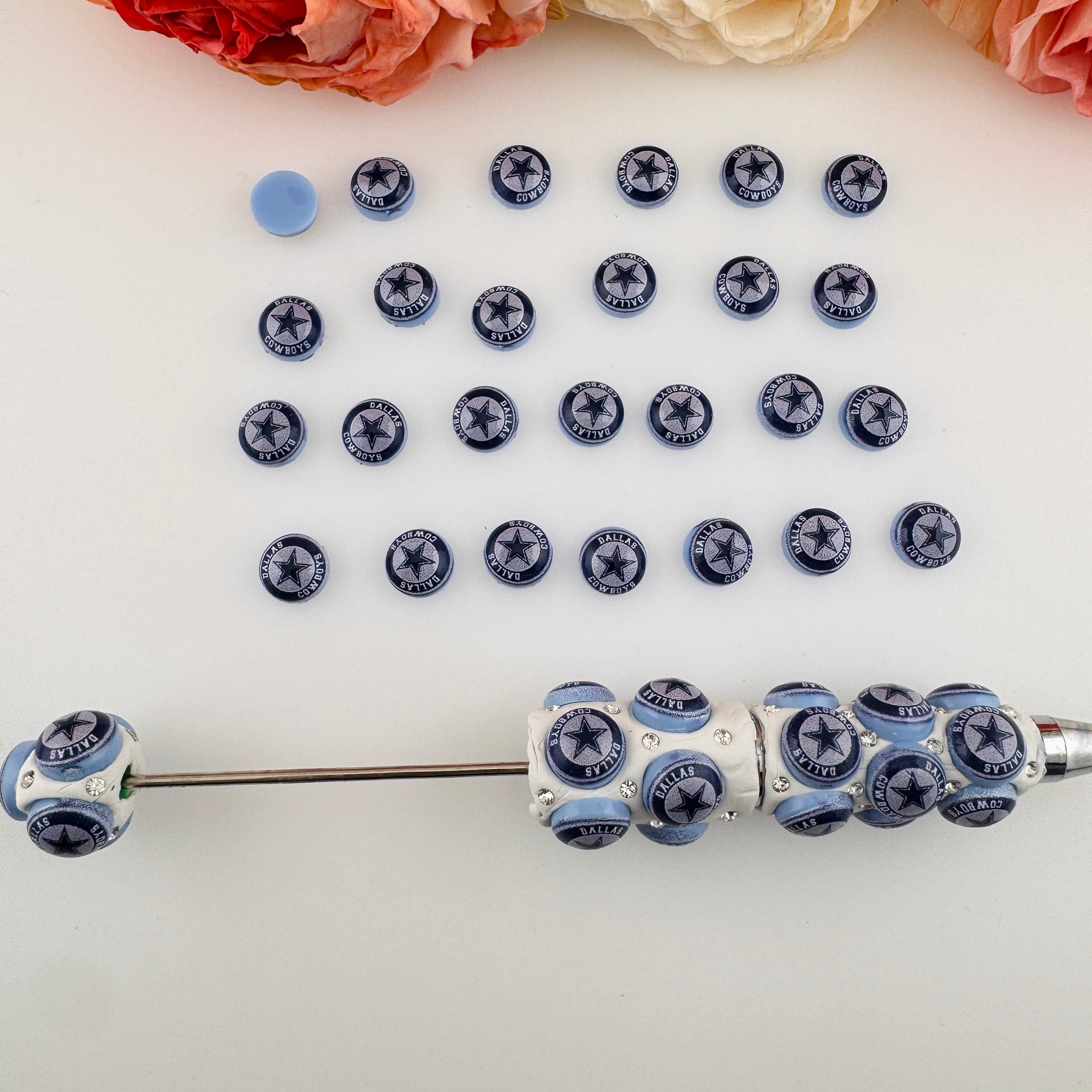 FS19382-About 10mm Cowboy Resin Nail Charms