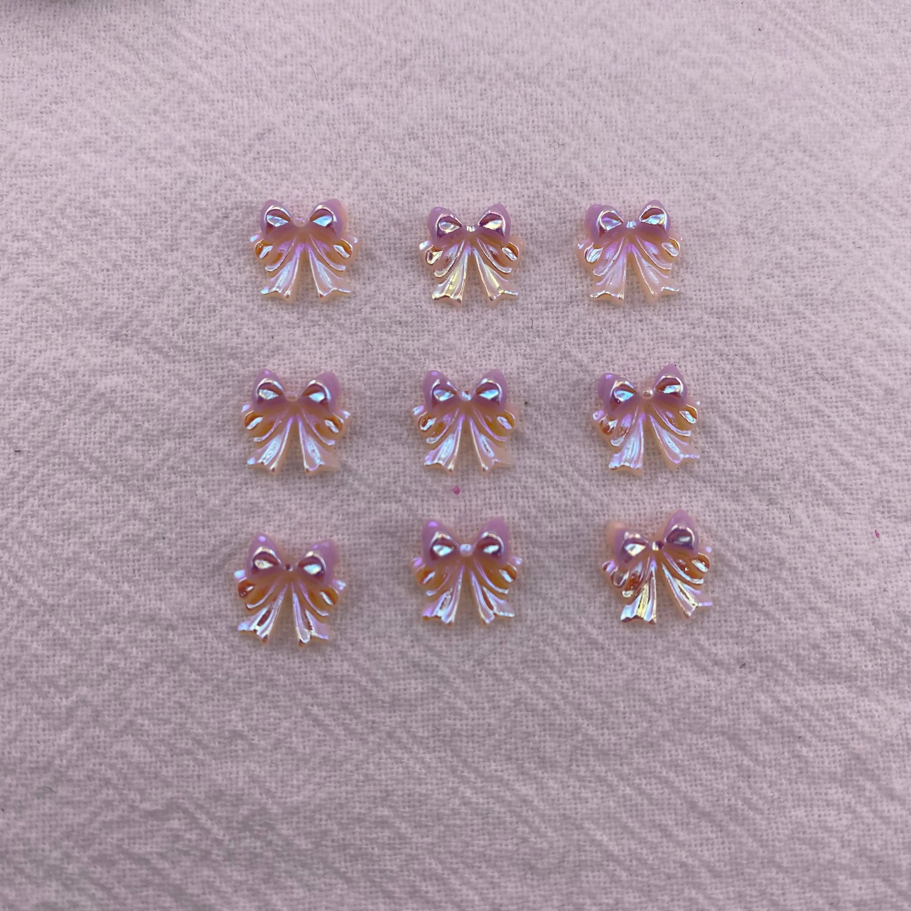 FS6515-9*9Mm UV Bowknot Nail Art Stickers UV Bowknot Nail Art Stickers - Zoe DIY Wholesale