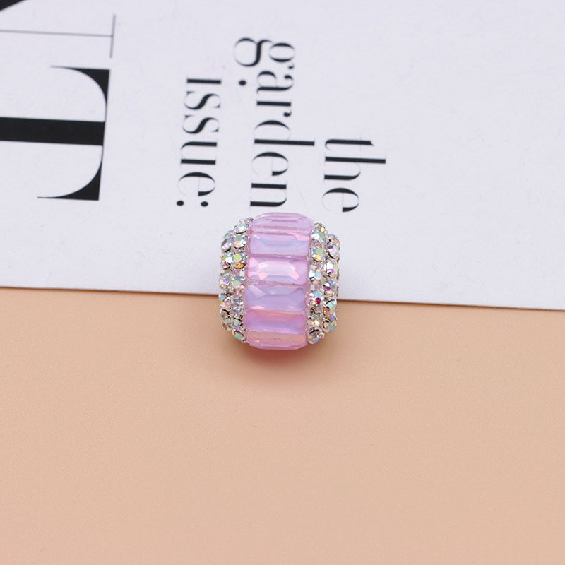 FS10876 -About 15×17×17mm Mocha Glass Crystal Fancy Beads