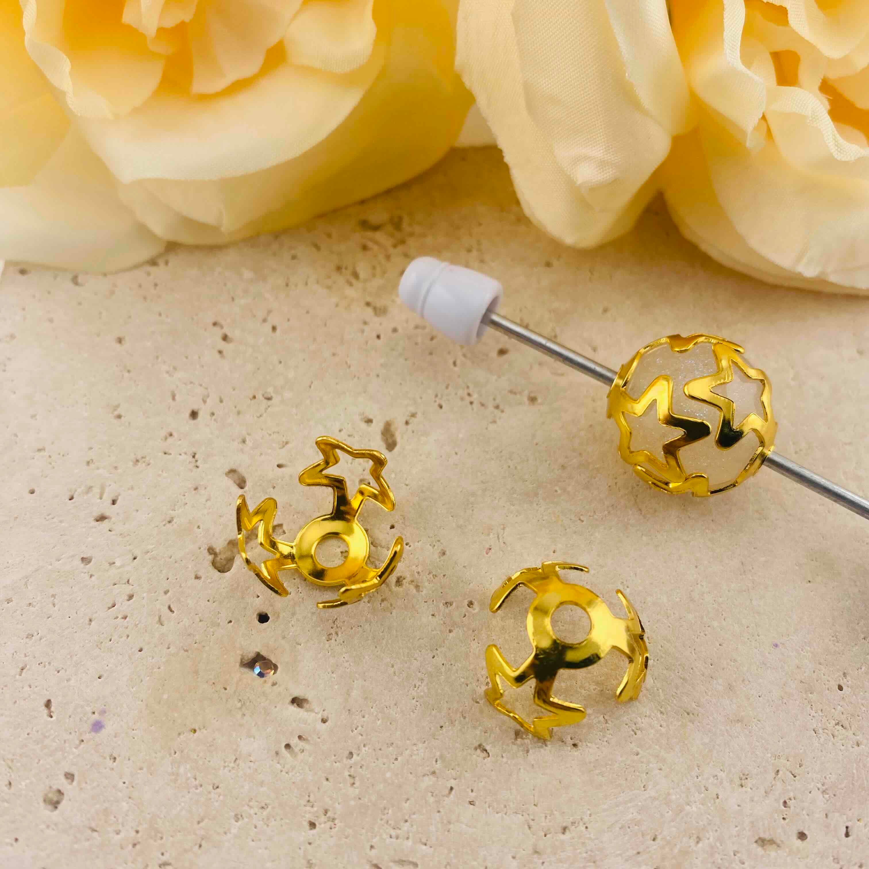 FS19920-About 10*16mm Star Metal Spacer Beads
