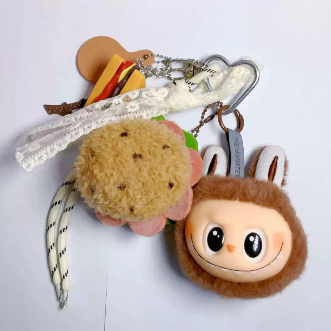 FS6813-Labubu Head 2.0（Labubu Head Only Not Contain With Keychain） Zoe DIY Wholesale