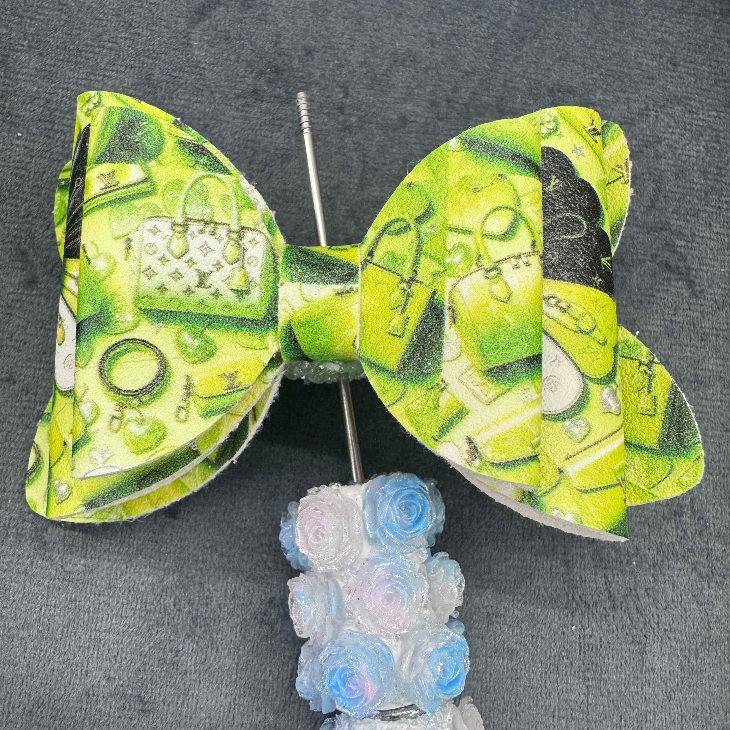 FS20240-Luxury Print Bow Sugar Beads