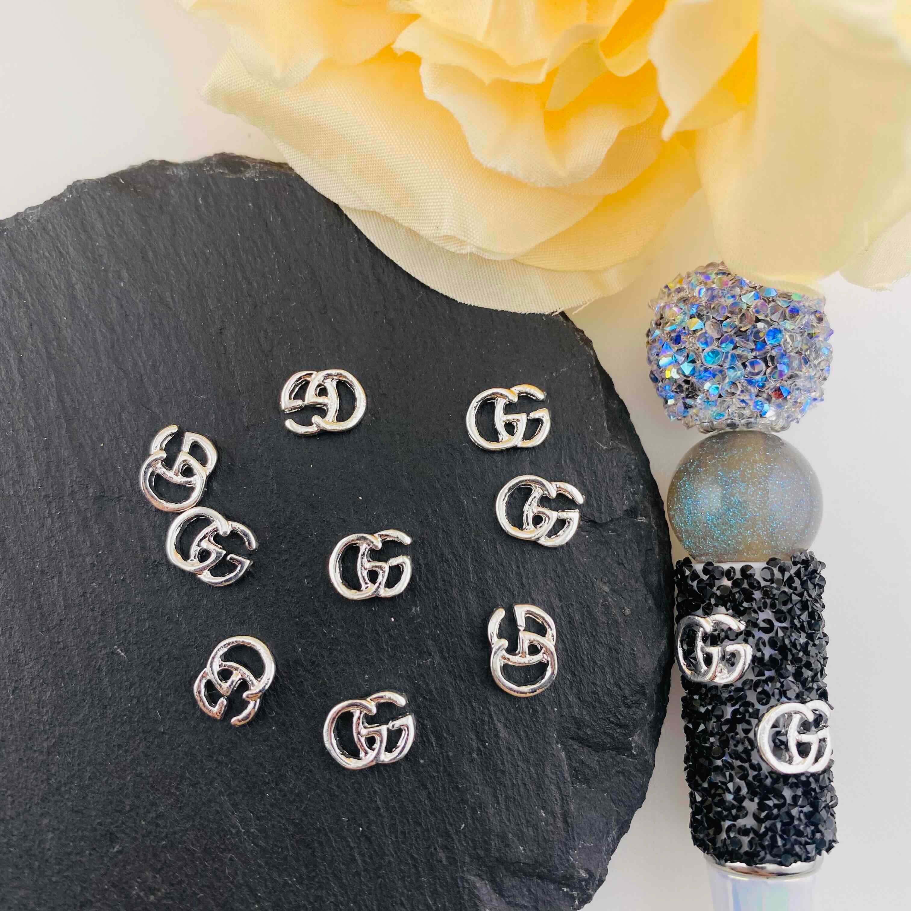 FS4553-About 5*7mm Metal Nail Charms