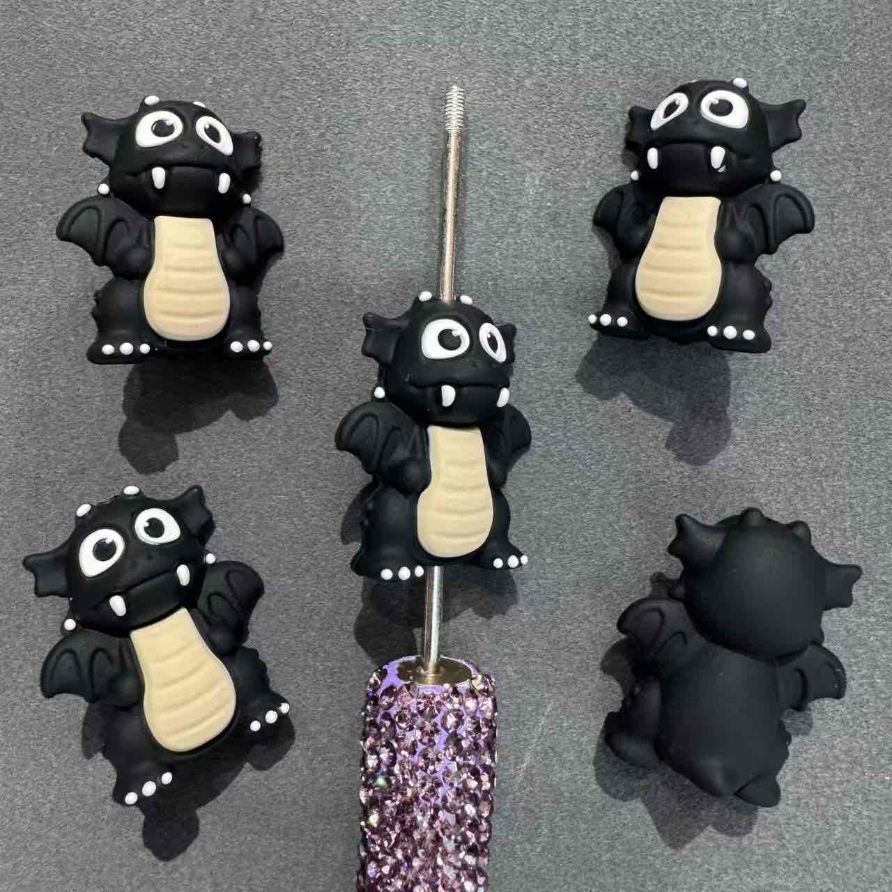 FS20012-3DToothless Silicone Focal Beads