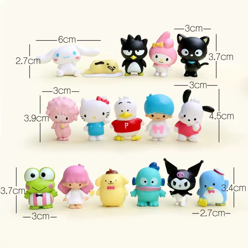 FS10214-Mixed Sanrio Family Pen Topper
