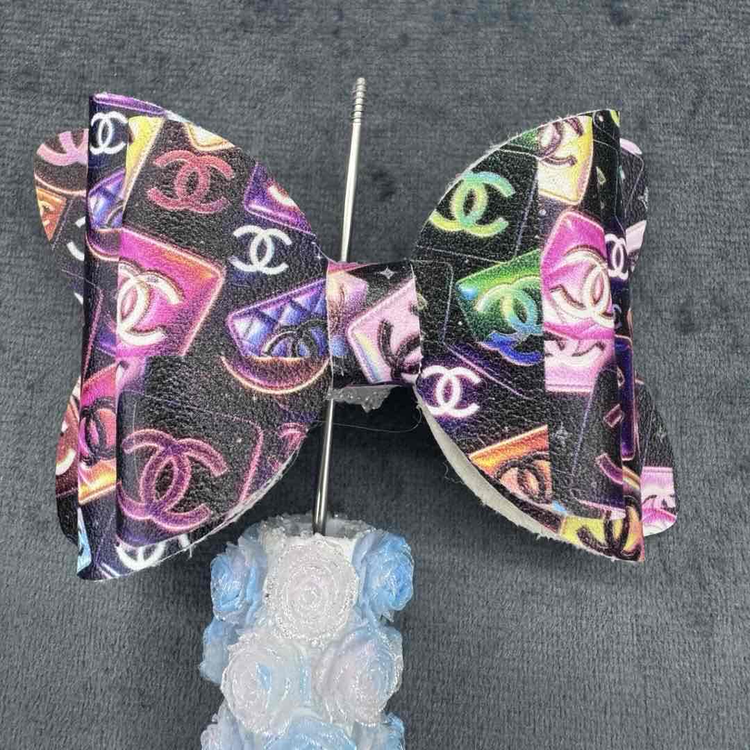 FS20242-CC Print Sugar Bow Beads