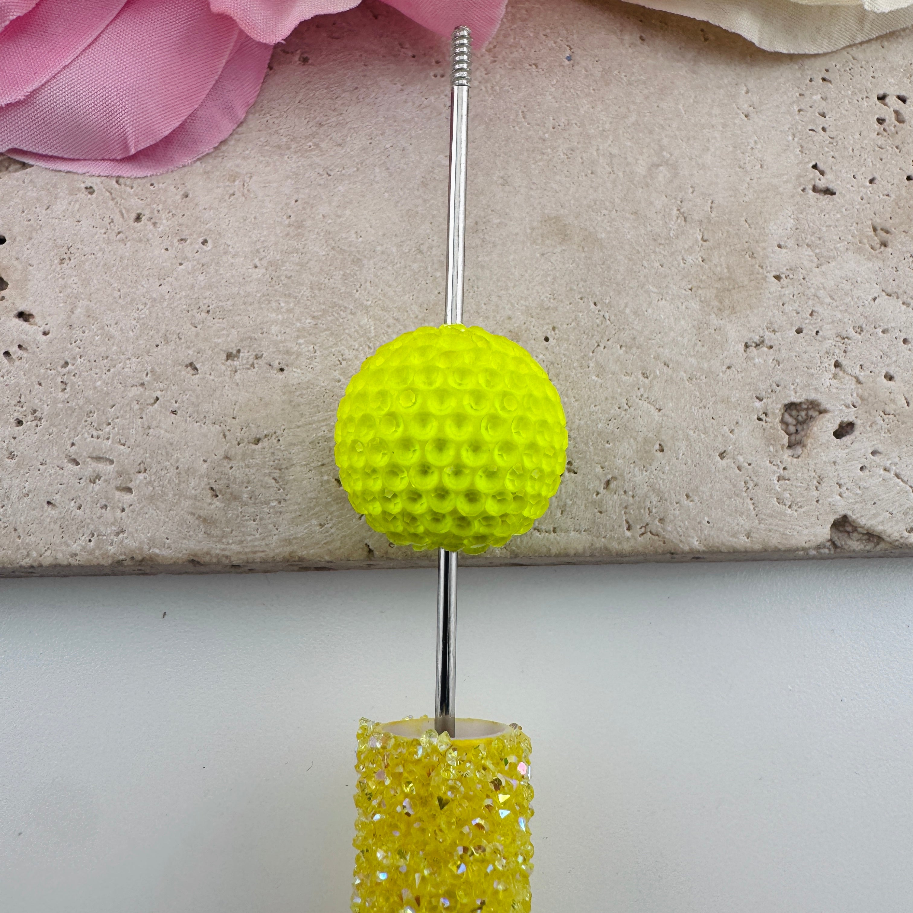 FS20015-About 20mm Mixed Neon Color Beads