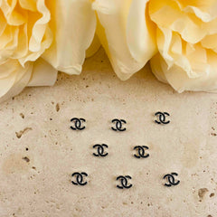 FS4745-7mmCC Metal Nail Charms