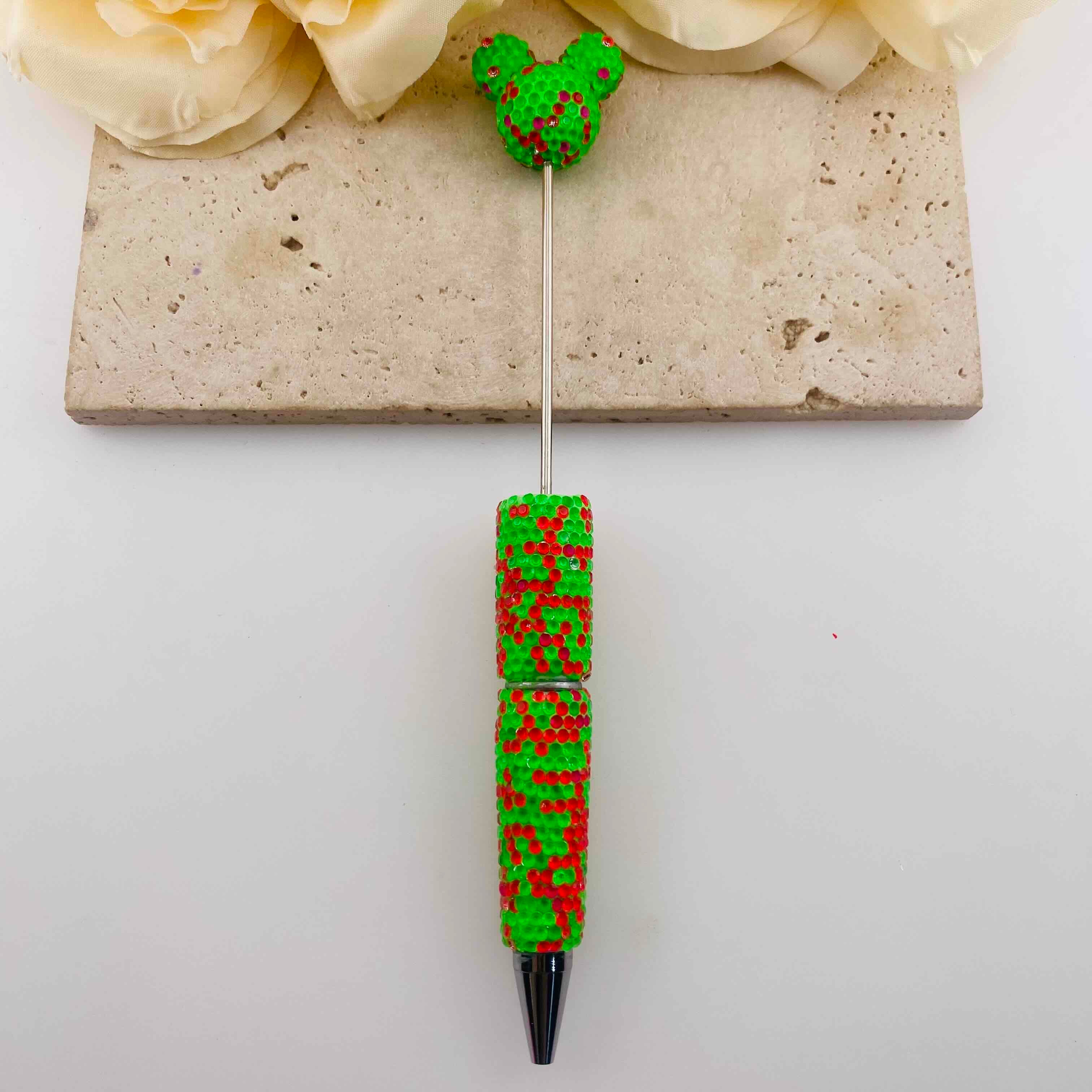 FS20075-Rhinestone Mickey Beadable Pens