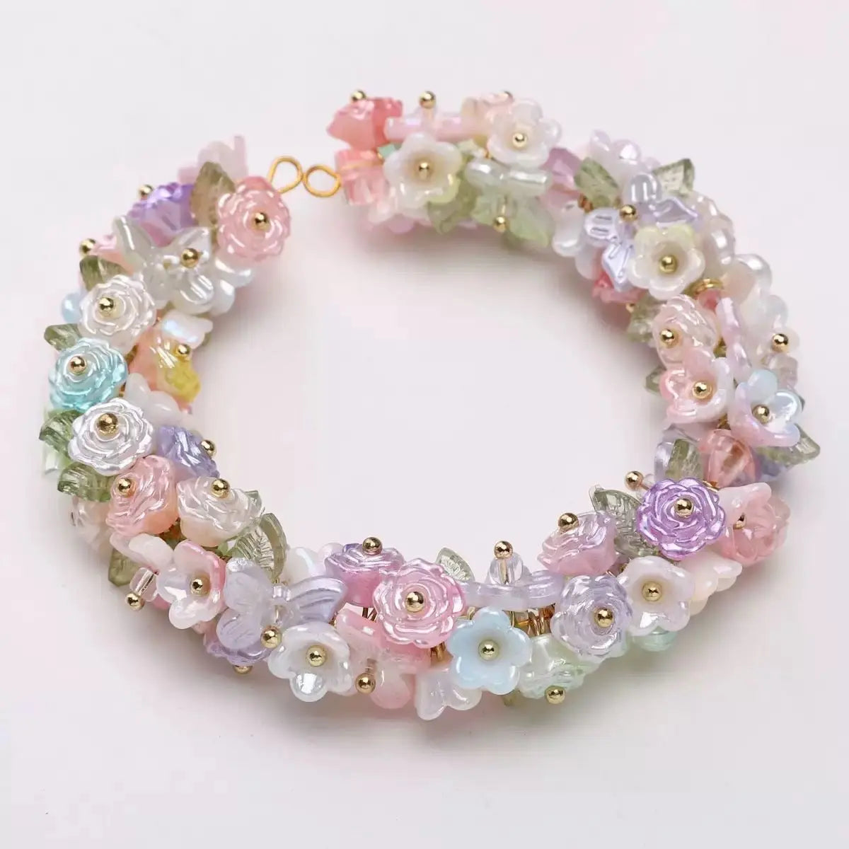 Approximately 10×11mm Pearl Looking Butterfly With Hole Acrylic Beads Zoe's DIY Shop