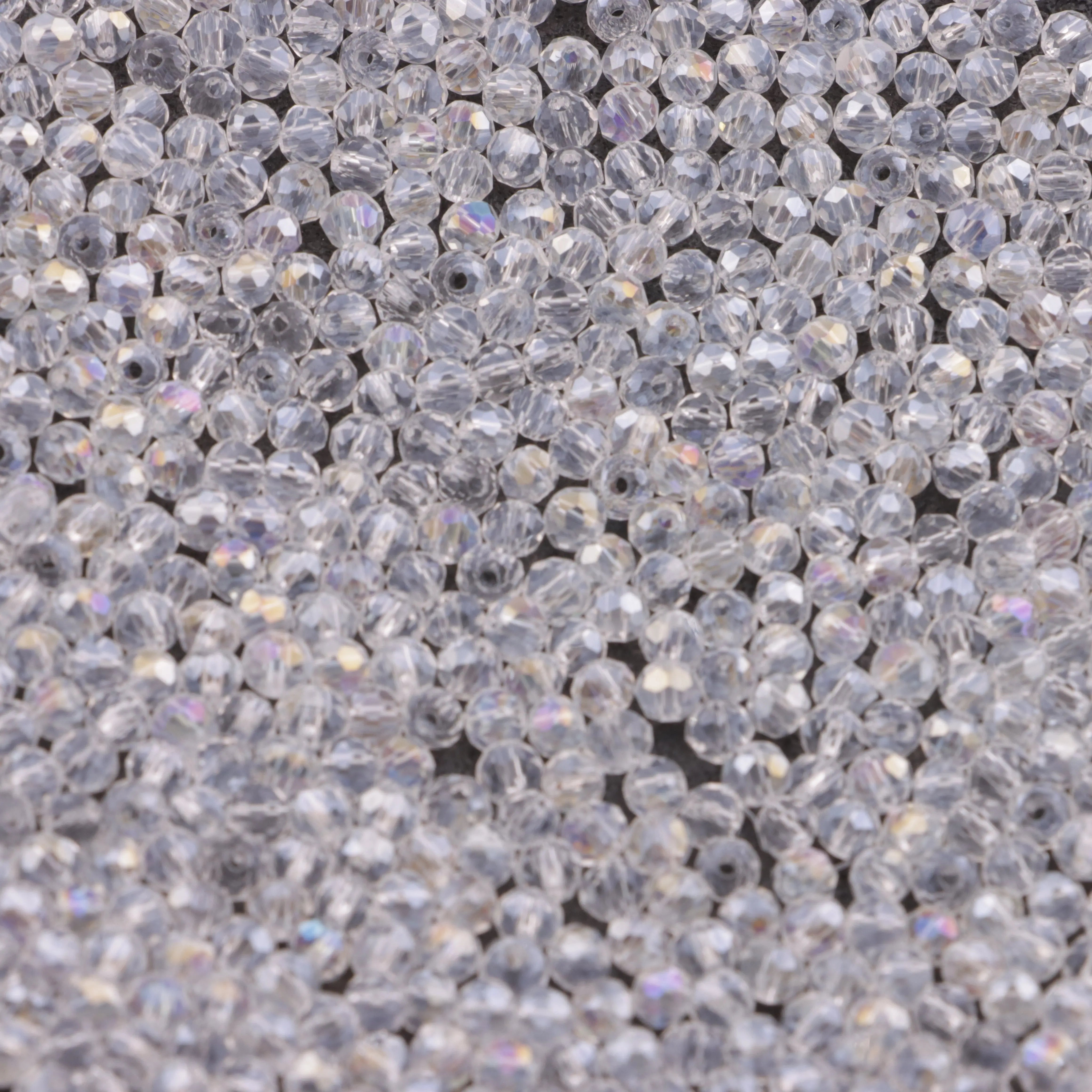 Approximately 4mm Crystal Glass Beads AB ZoeDIY Shop